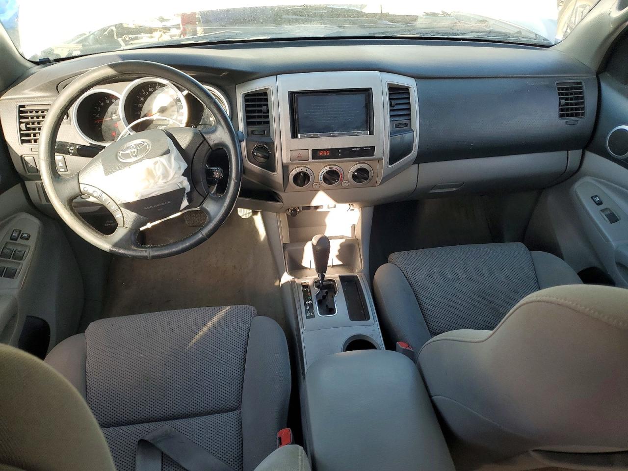 2009 Toyota Tacoma Double Cab Silver vin: 3TMLU42N99M032506