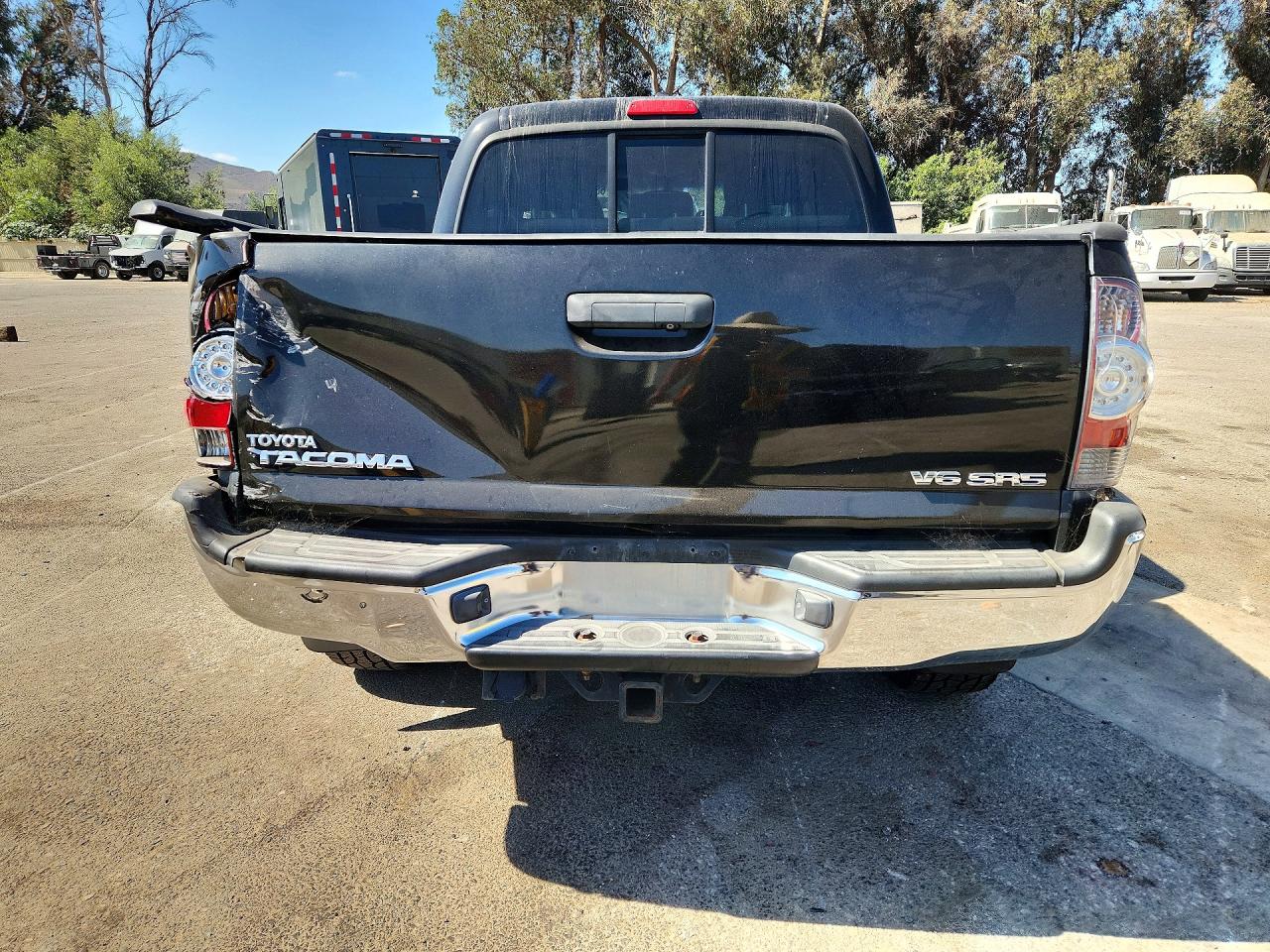 2009 Toyota Tacoma V6 Черный vin: 3TMLU42NX9M023099