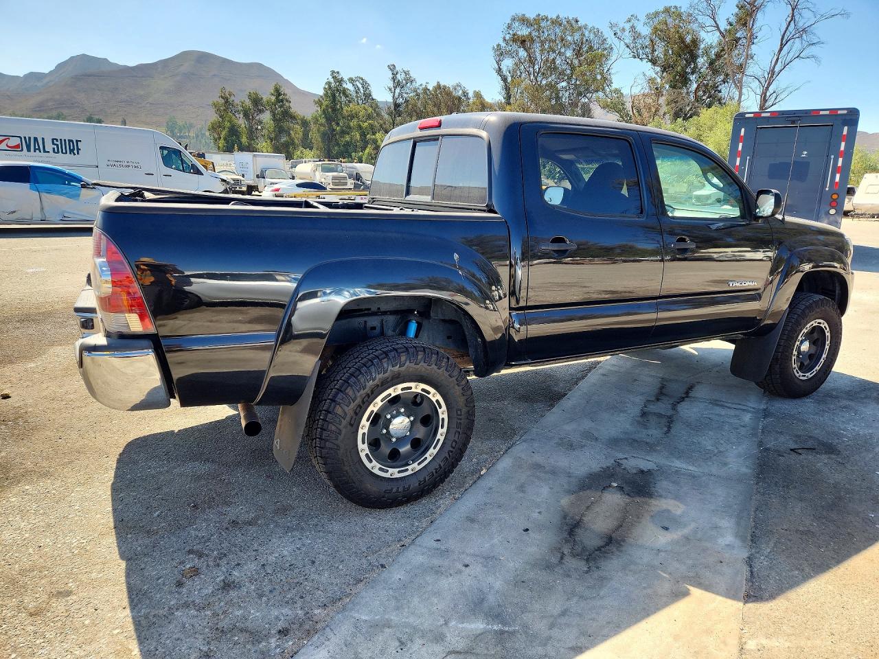 2009 Toyota Tacoma V6 Черный vin: 3TMLU42NX9M023099