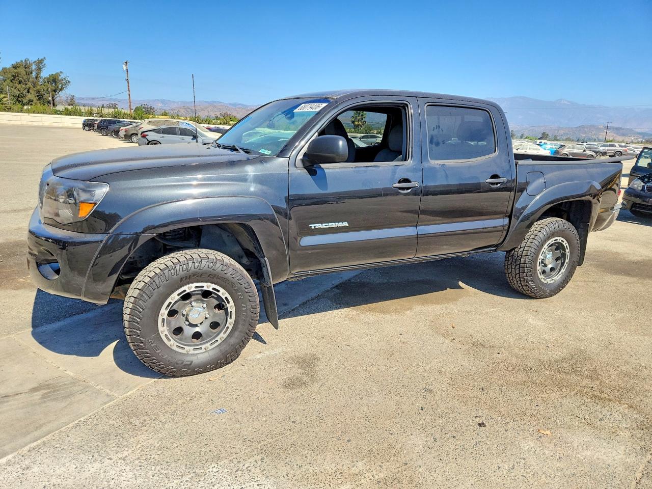 2009 Toyota Tacoma V6 Черный vin: 3TMLU42NX9M023099