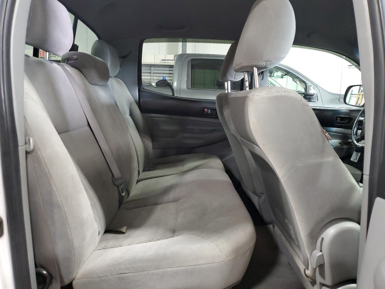 2009 Toyota Tacoma Double Cab White vin: 3TMLU42NX9M024494