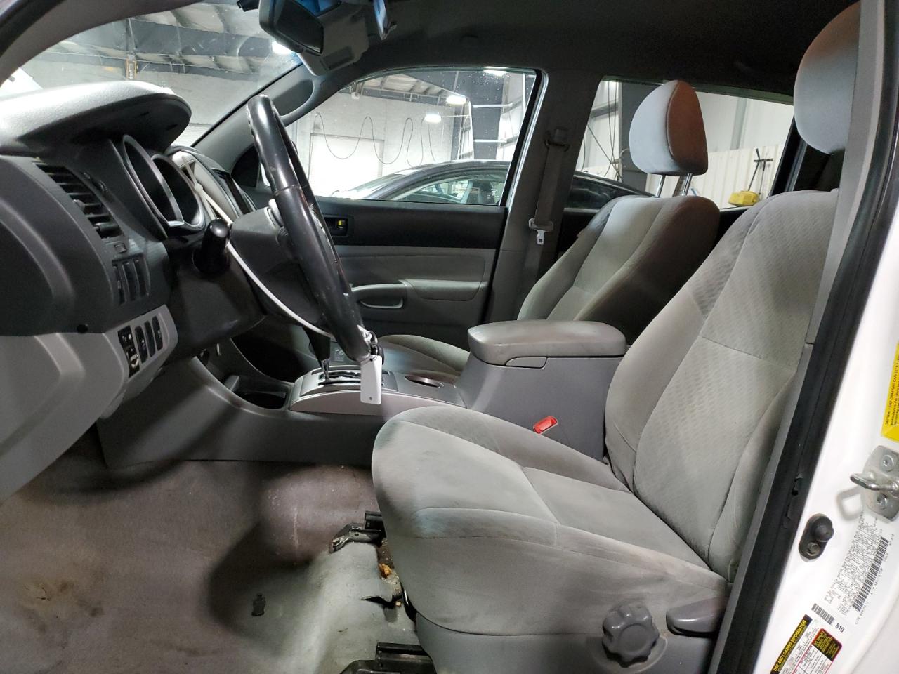 2009 Toyota Tacoma Double Cab White vin: 3TMLU42NX9M024494