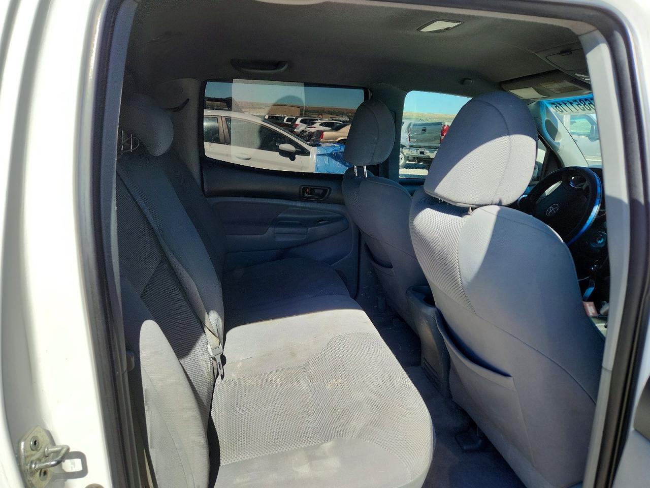 2009 Toyota Tacoma Double Cab White vin: 3TMLU42NX9M027959