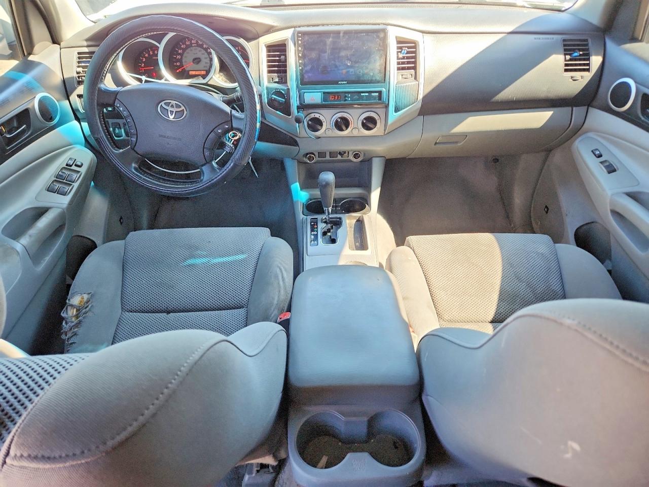 2009 Toyota Tacoma Double Cab White vin: 3TMLU42NX9M027959