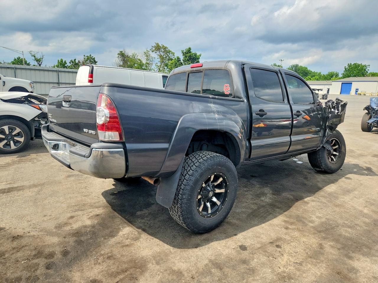 2009 Toyota Tacoma Double Cab Charcoal vin: 3TMLU42NX9M031624