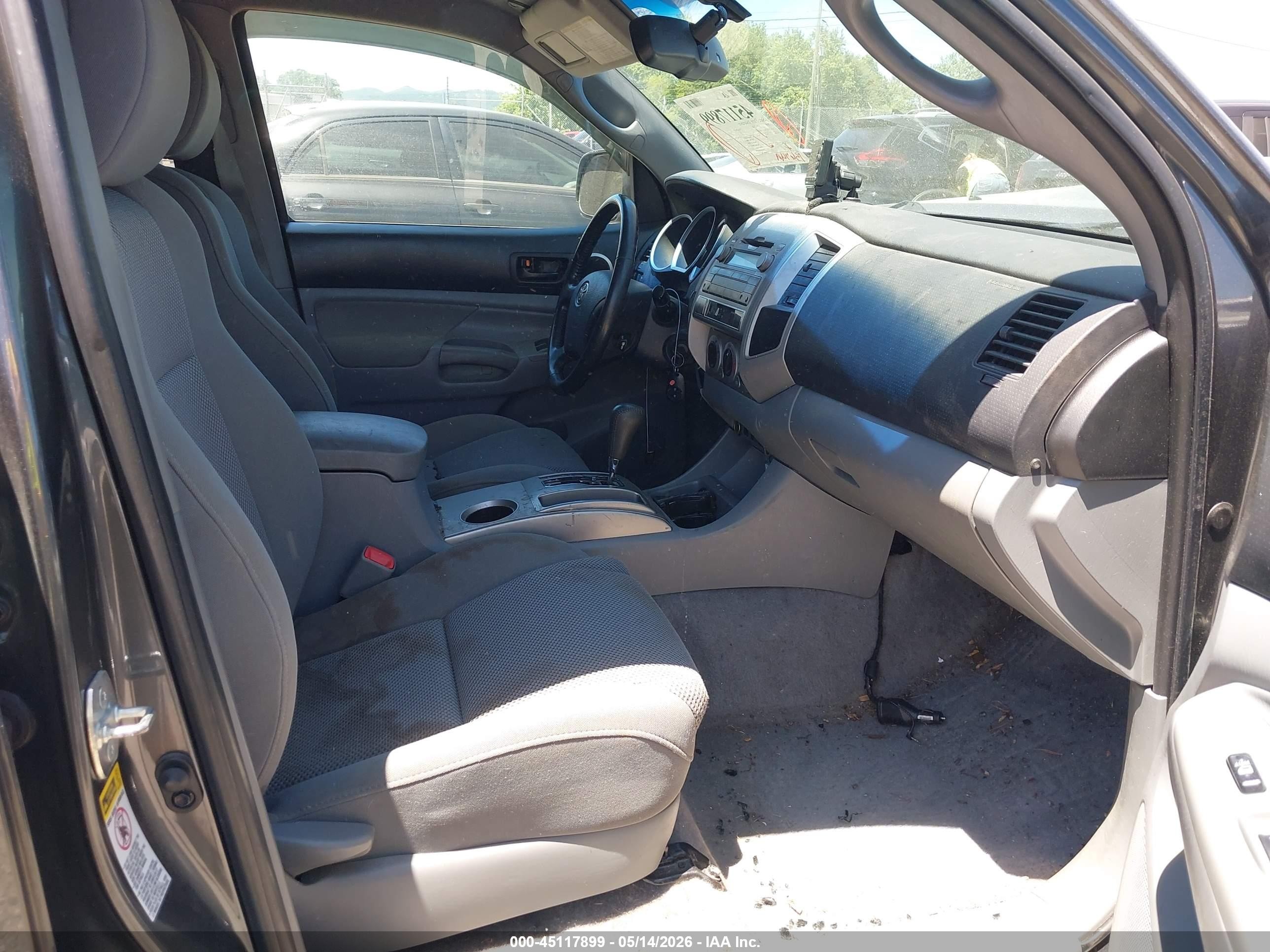 2009 Toyota Tacoma Base V6 Gray vin: 3TMLU42NX9M036077