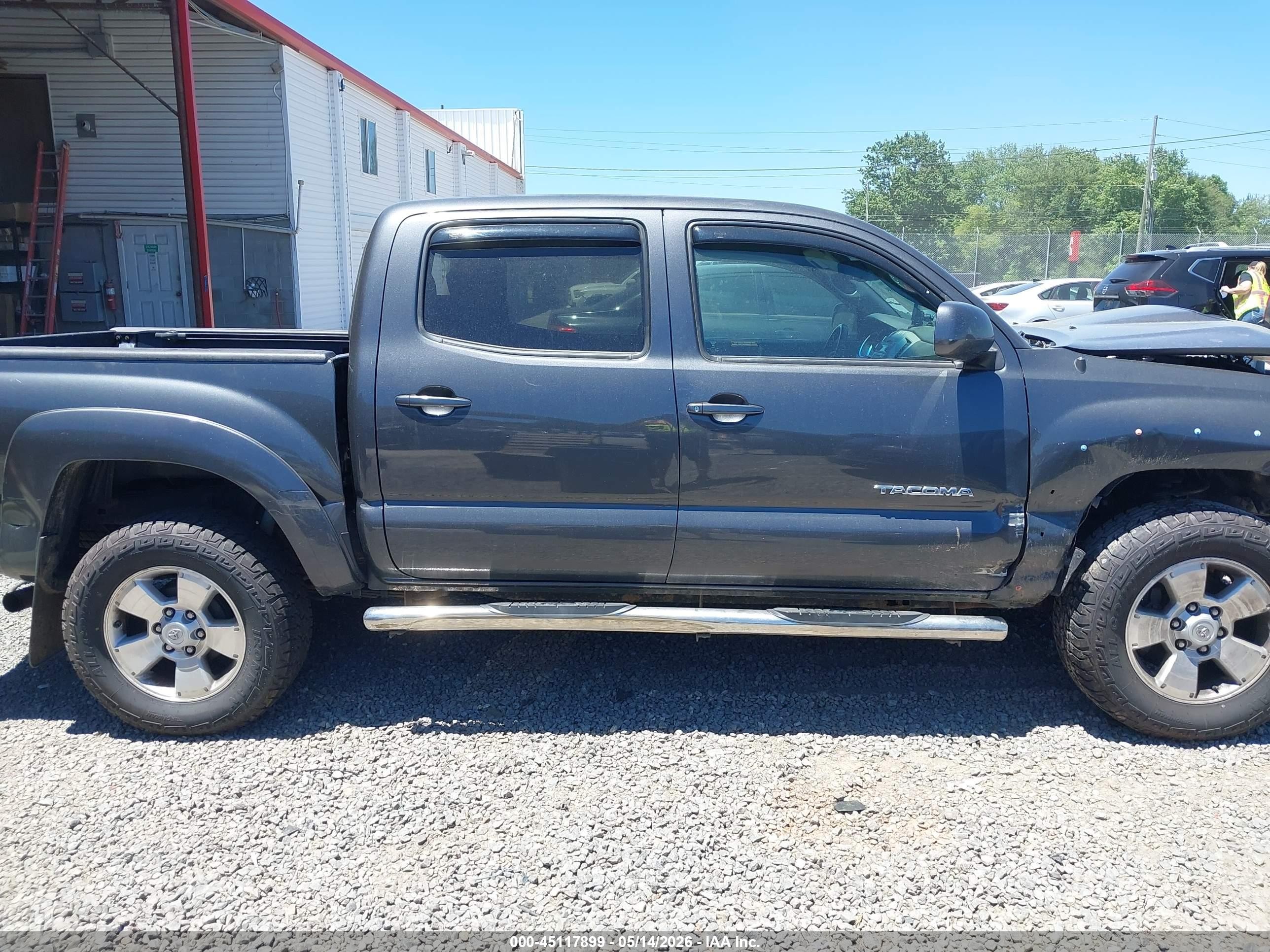 2009 Toyota Tacoma Base V6 Gray vin: 3TMLU42NX9M036077