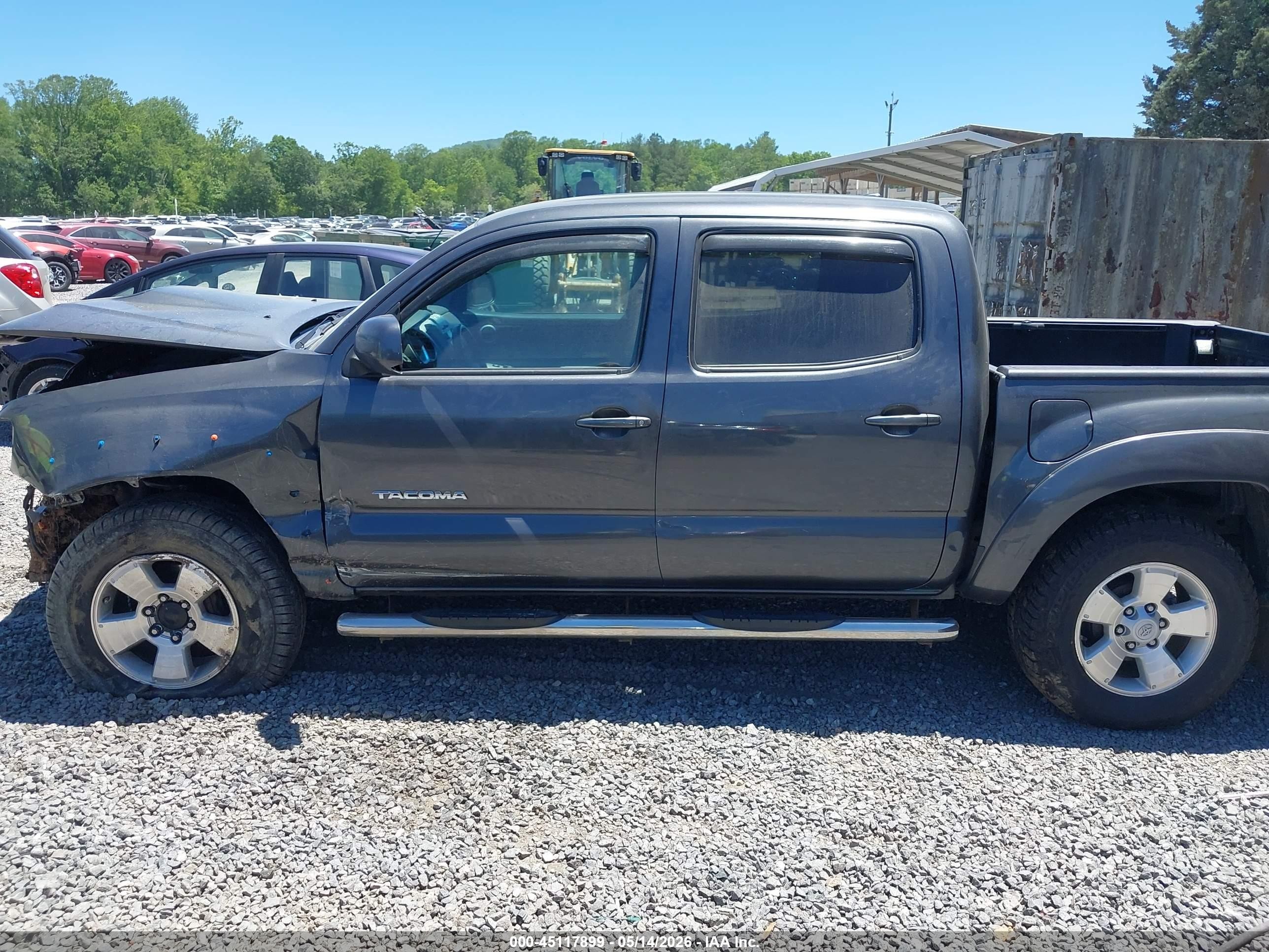 2009 Toyota Tacoma Base V6 Gray vin: 3TMLU42NX9M036077