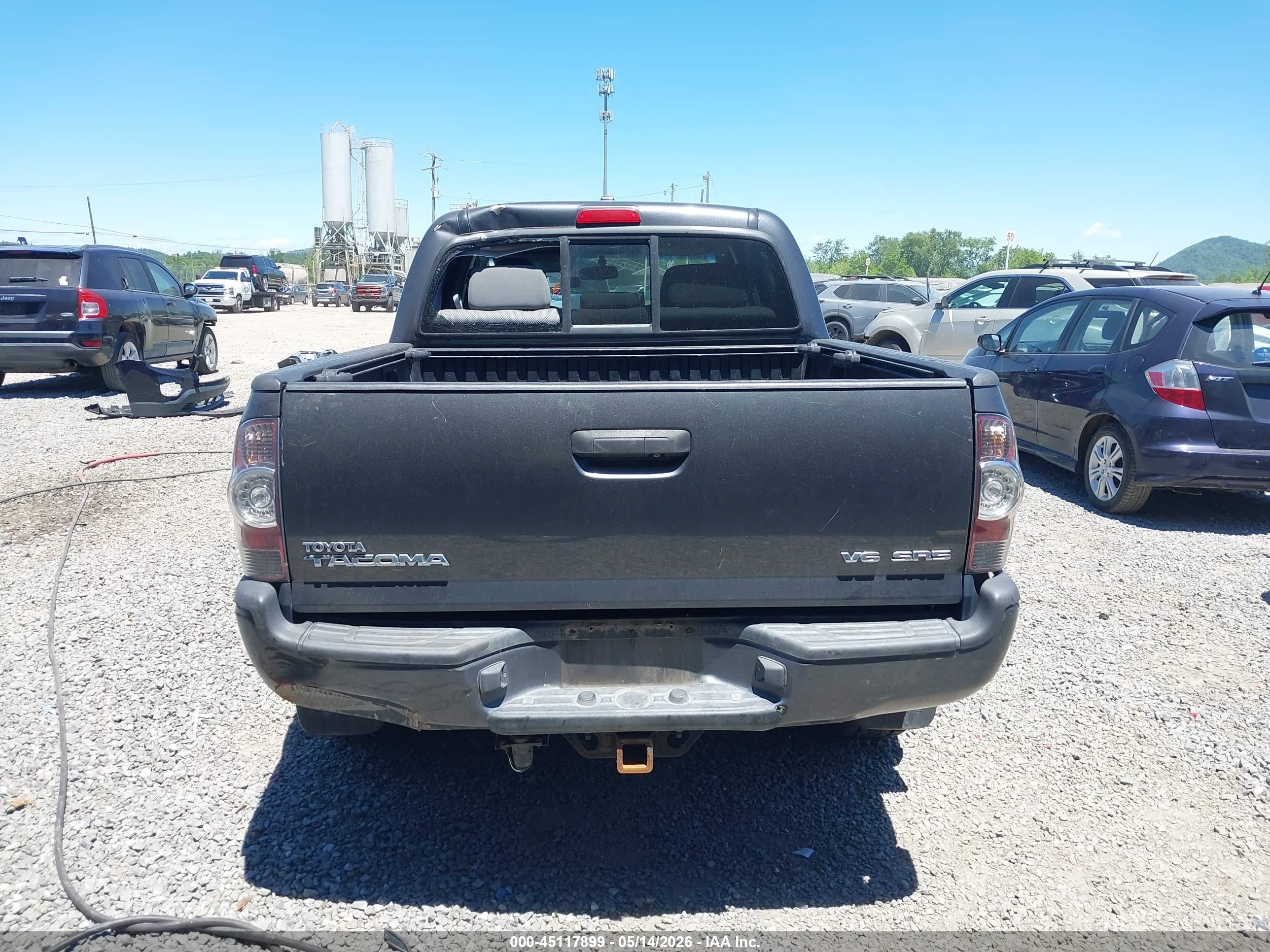 2009 Toyota Tacoma Base V6 Gray vin: 3TMLU42NX9M036077