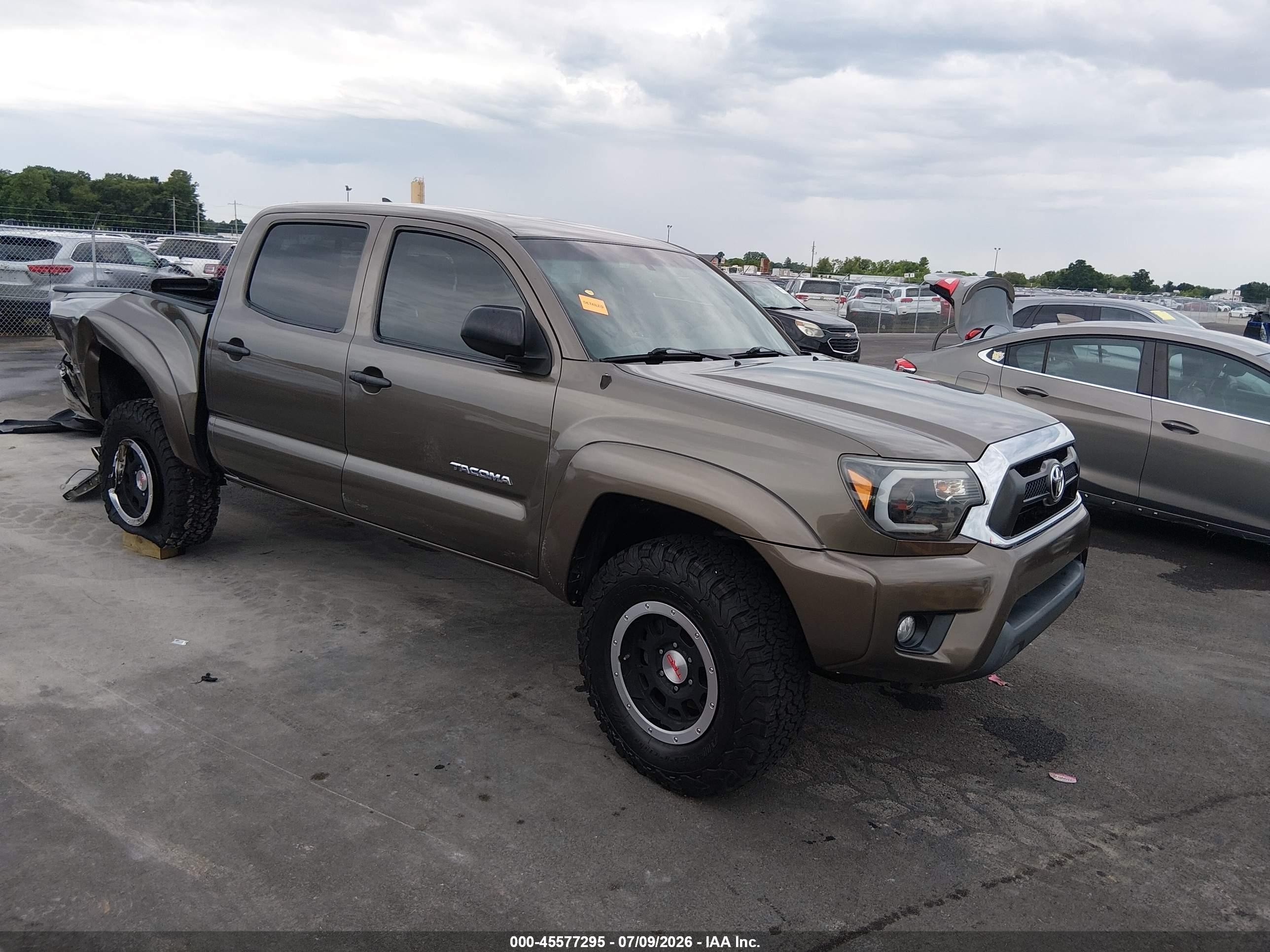 2012 Toyota Tacoma Base V6 Gray vin: 3TMLU4EN0CM082665
