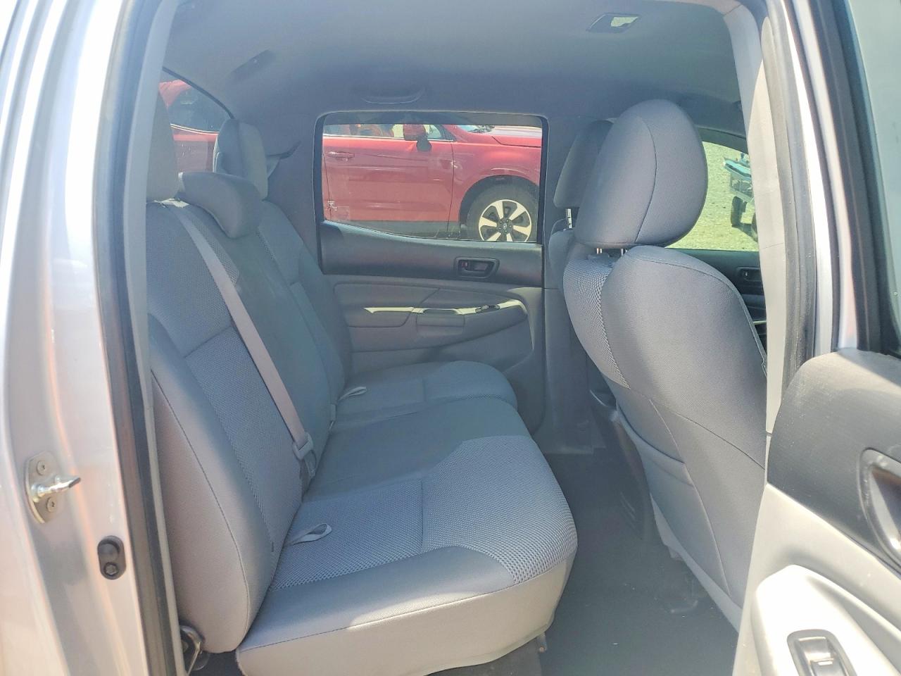 2012 Toyota Tacoma Double Cab Серебряный vin: 3TMLU4EN0CM084576