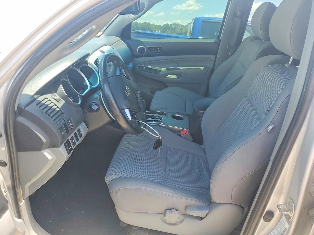 2012 Toyota Tacoma Double Cab Серебряный vin: 3TMLU4EN0CM084576