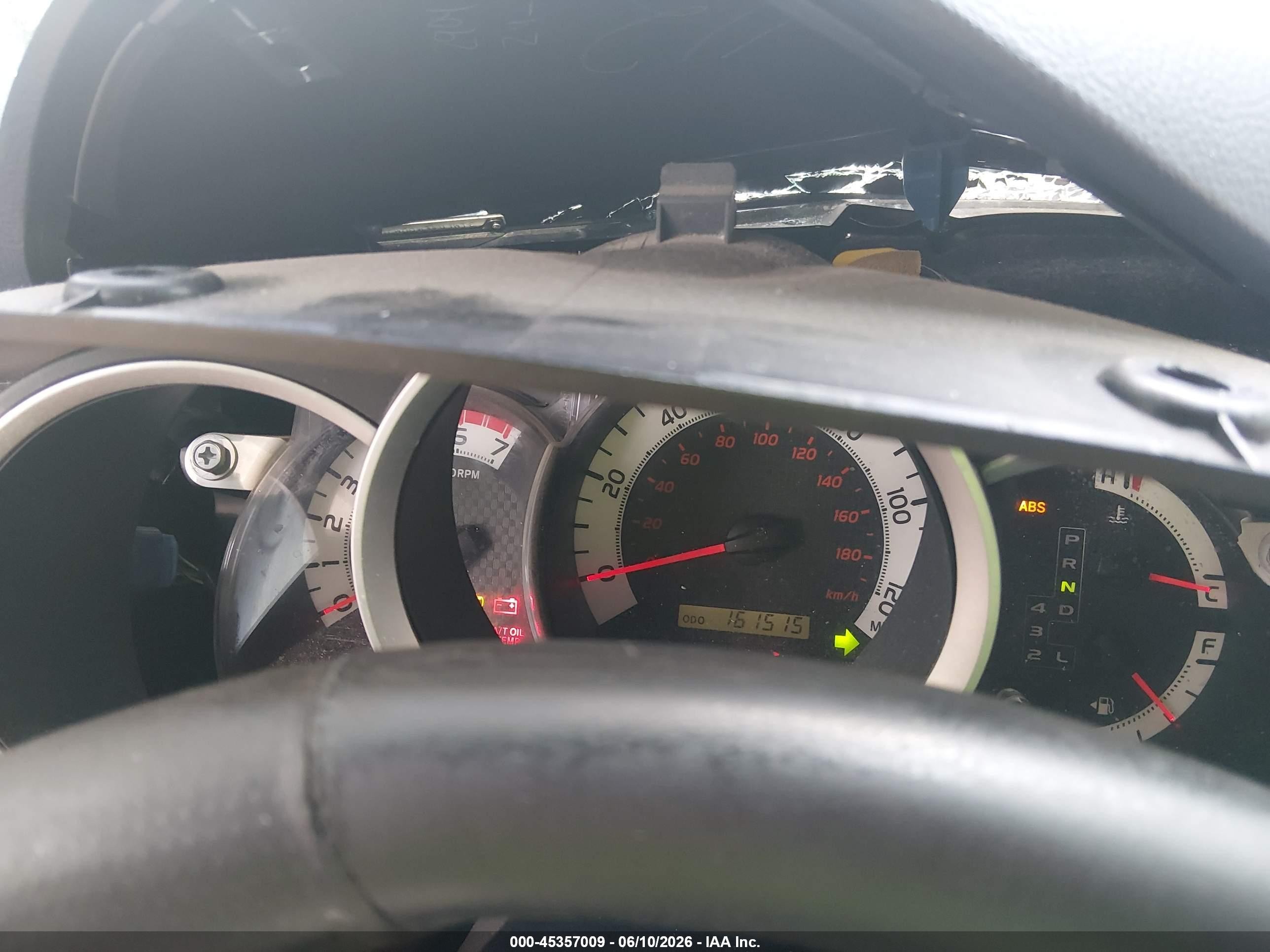 2013 Toyota Tacoma Base V6 Black vin: 3TMLU4EN0DM109638