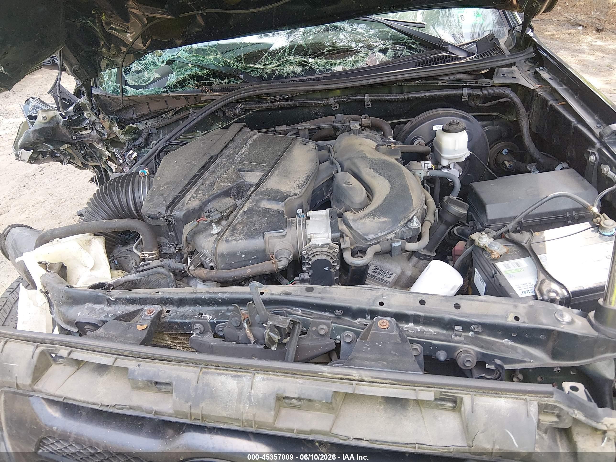 2013 Toyota Tacoma Base V6 Black vin: 3TMLU4EN0DM109638