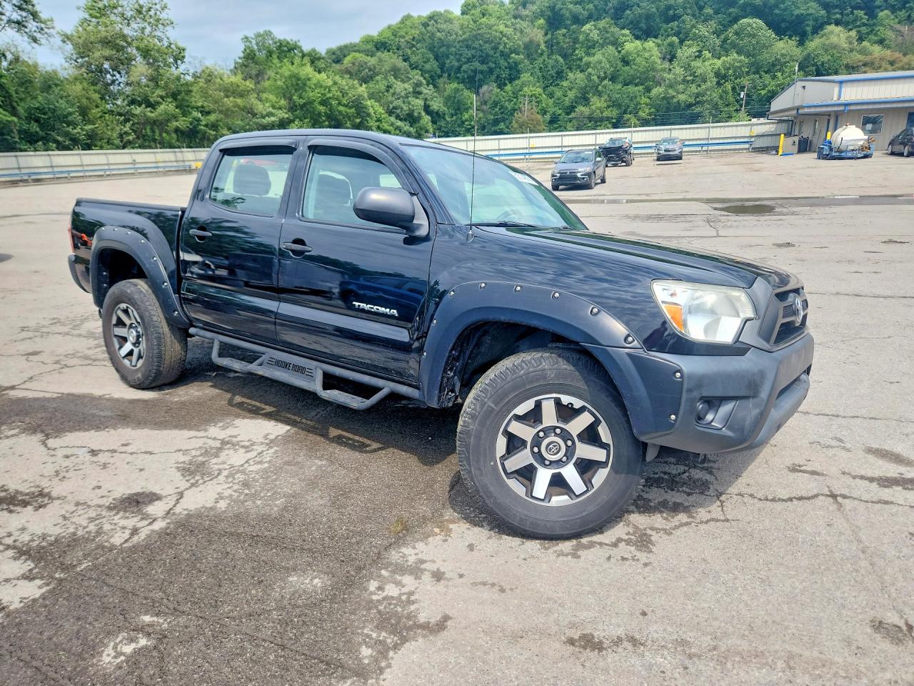 2014 Toyota Tacoma V6 Black vin: 3TMLU4EN0EM140552
