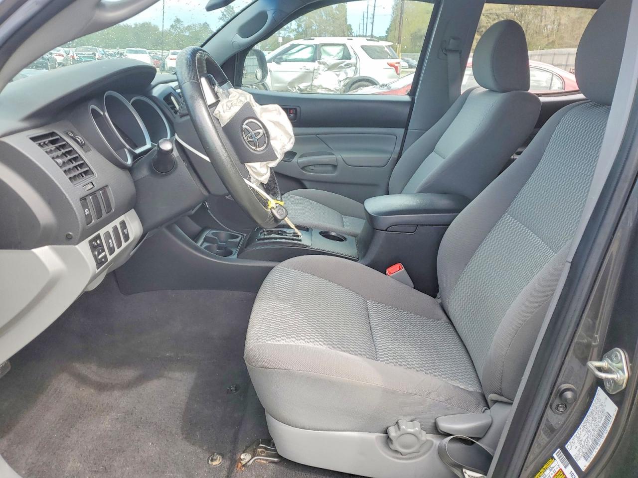 2014 Toyota Tacoma V6 Gray vin: 3TMLU4EN0EM146691