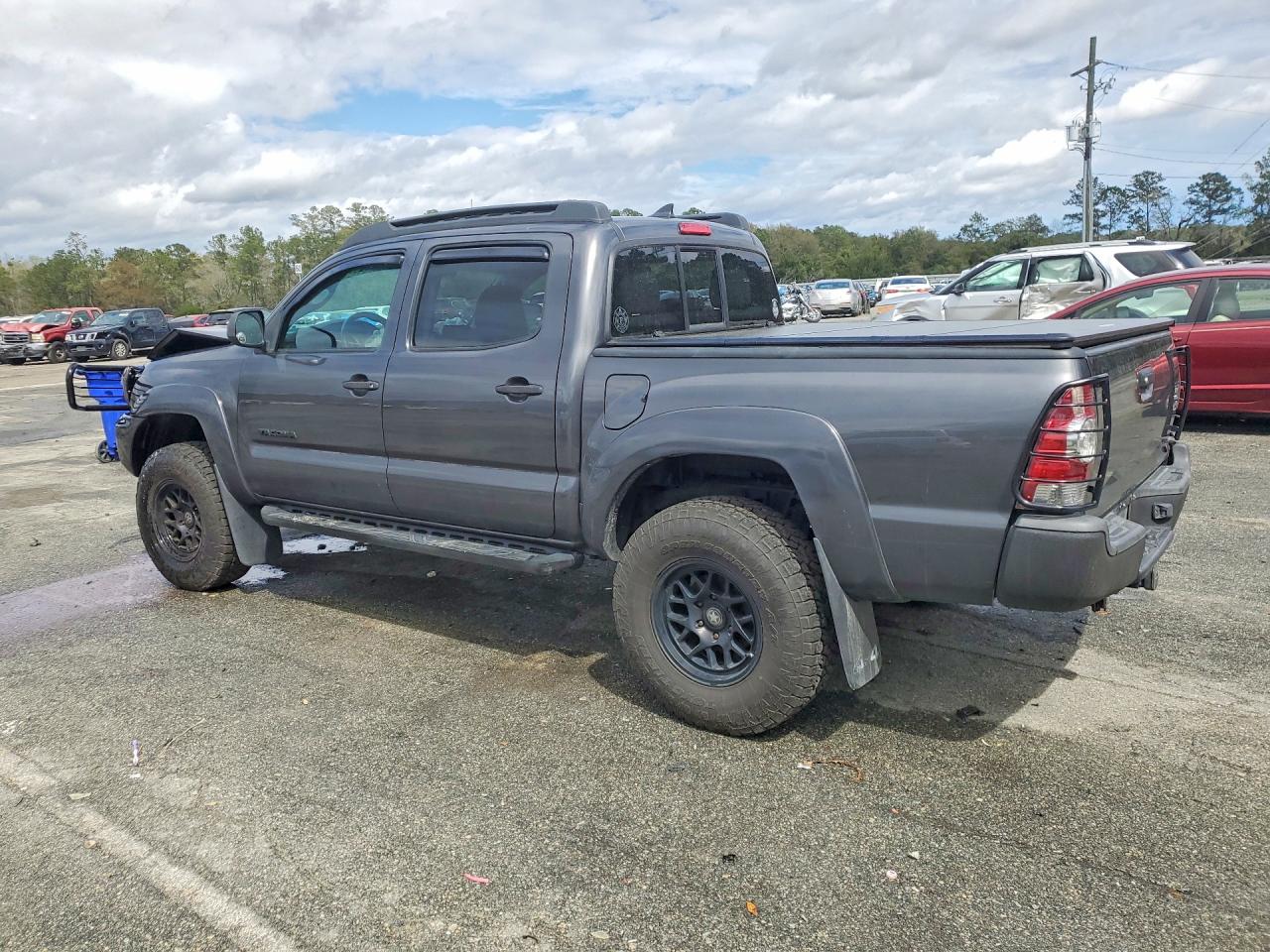 2014 Toyota Tacoma V6 Gray vin: 3TMLU4EN0EM146691