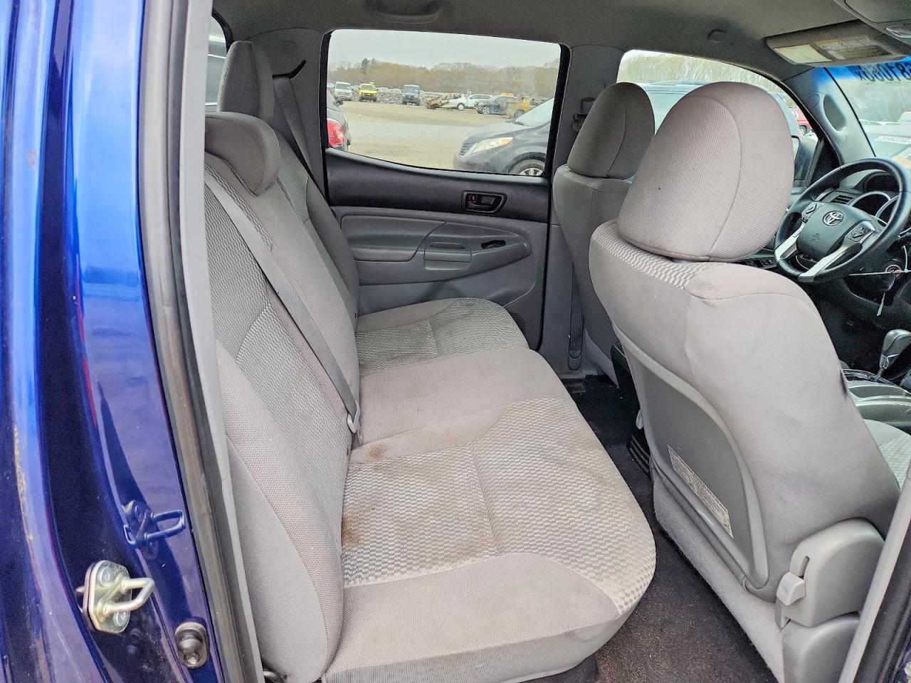 2014 Toyota Tacoma Double Cab Синий vin: 3TMLU4EN0EM148019