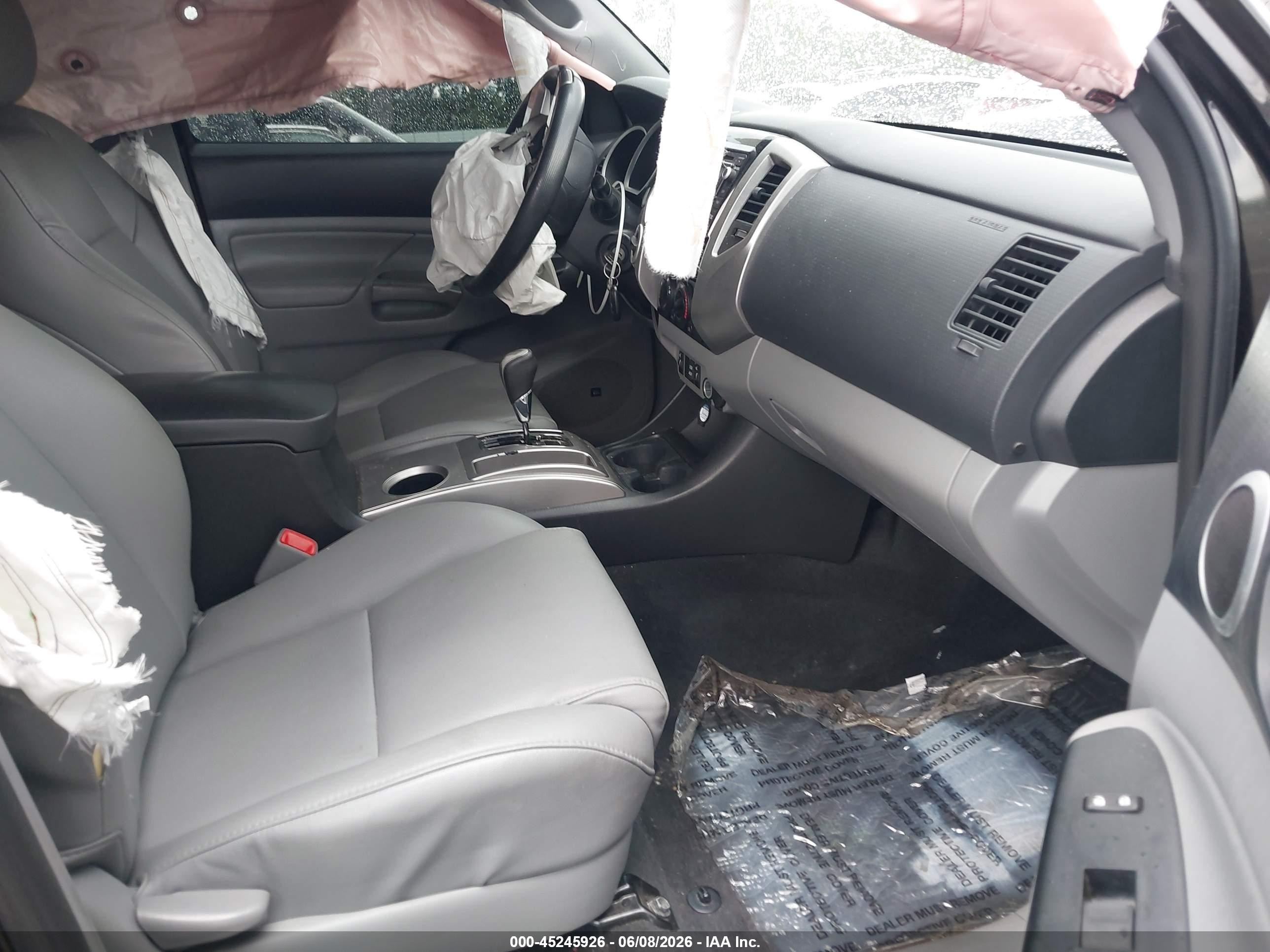 2015 Toyota Tacoma Base V6 Black vin: 3TMLU4EN0FM194533