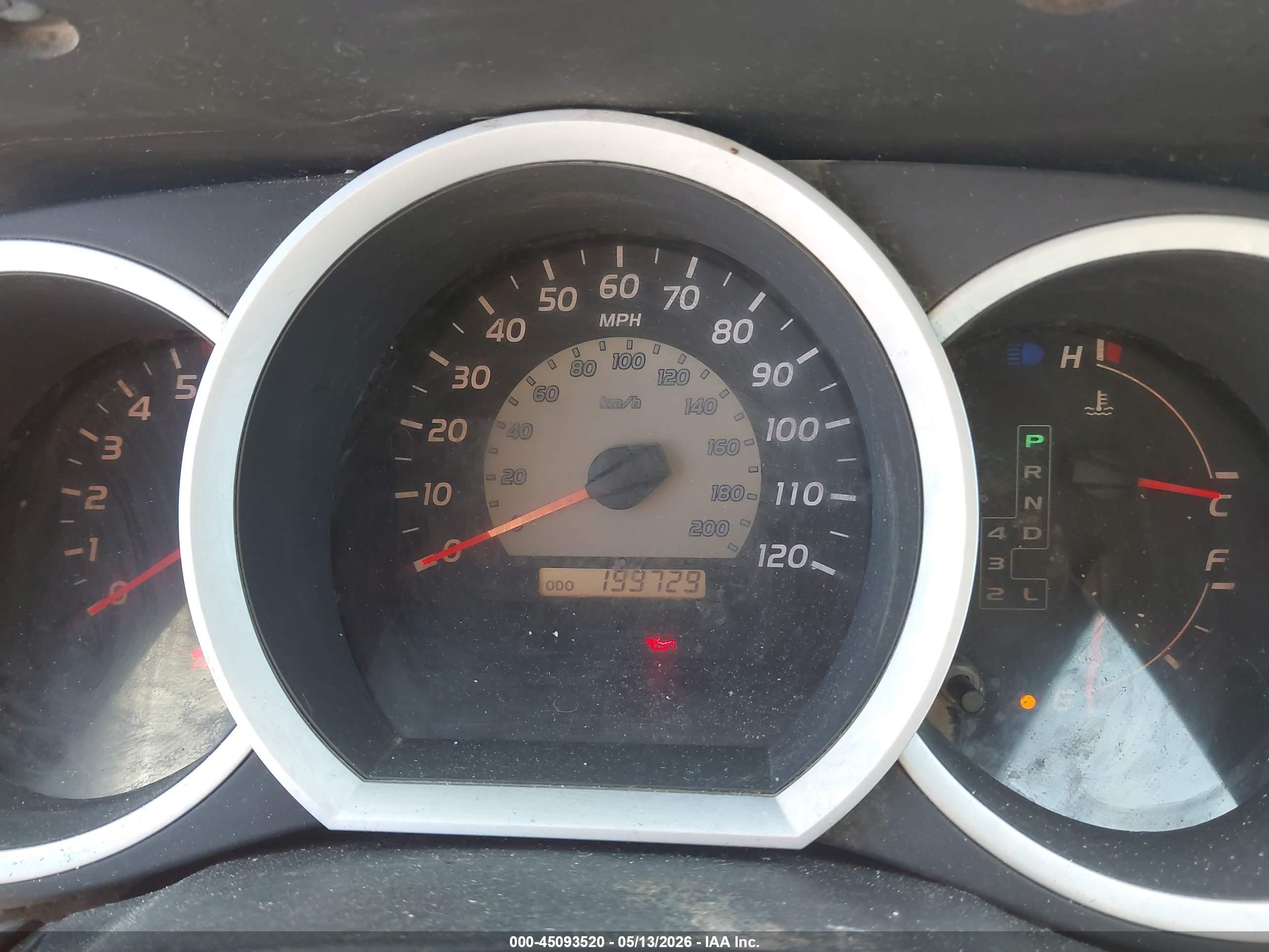 2010 Toyota Tacoma Base V6 Blue vin: 3TMLU4EN1AM054435