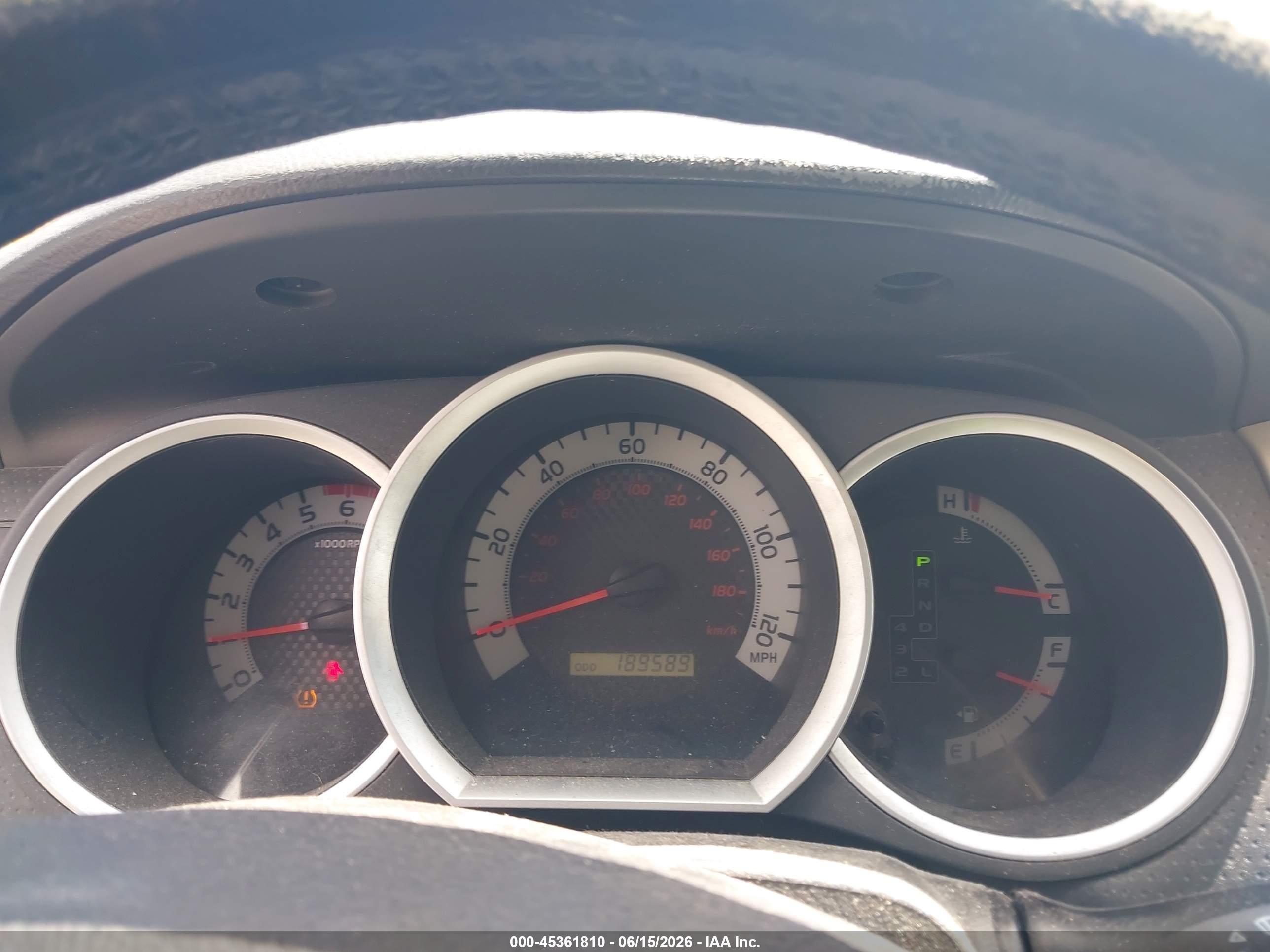 2011 Toyota Tacoma Base V6 Black vin: 3TMLU4EN1BM066232