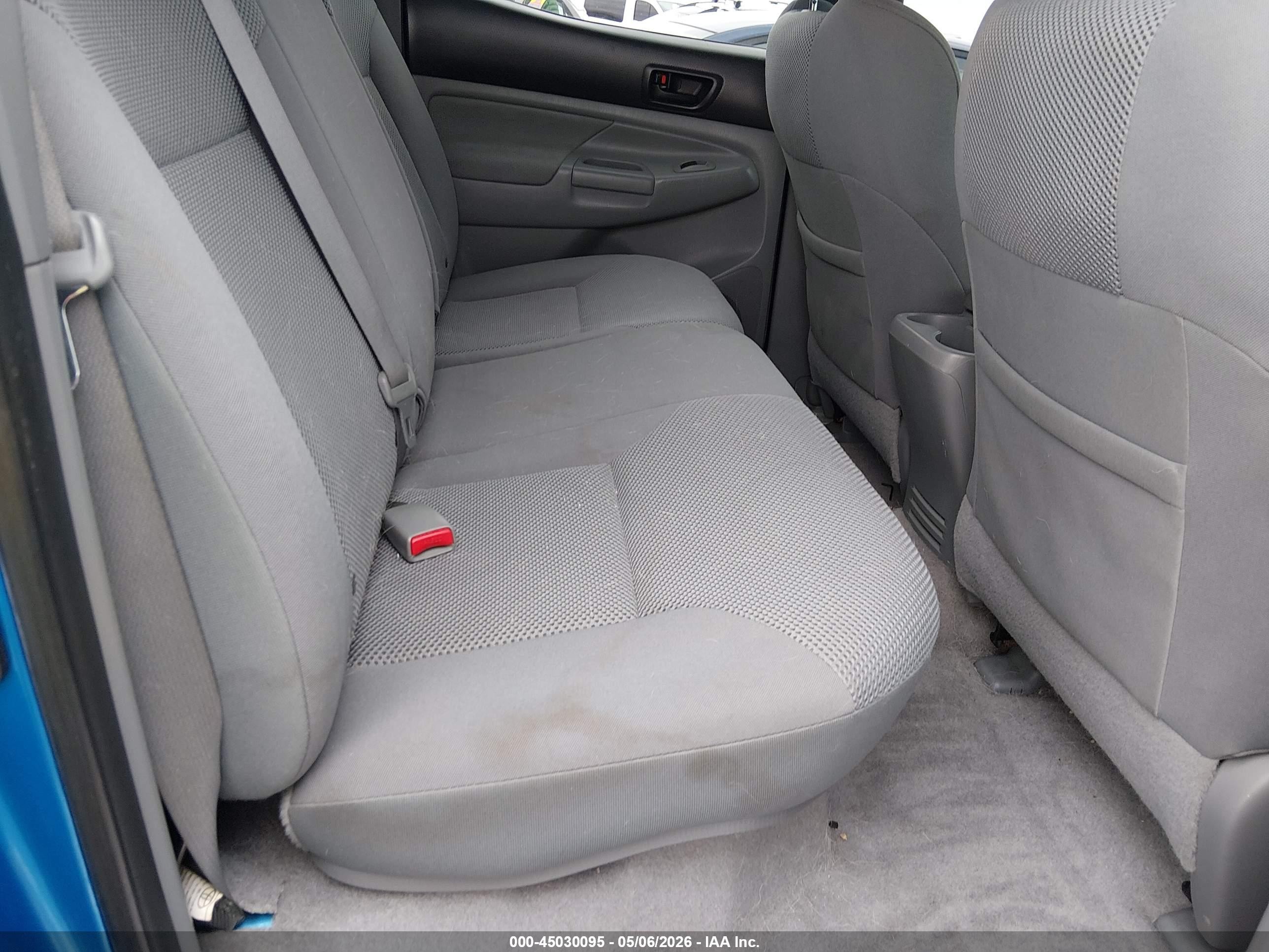 2011 Toyota Tacoma Base V6 Blue vin: 3TMLU4EN1BM066652