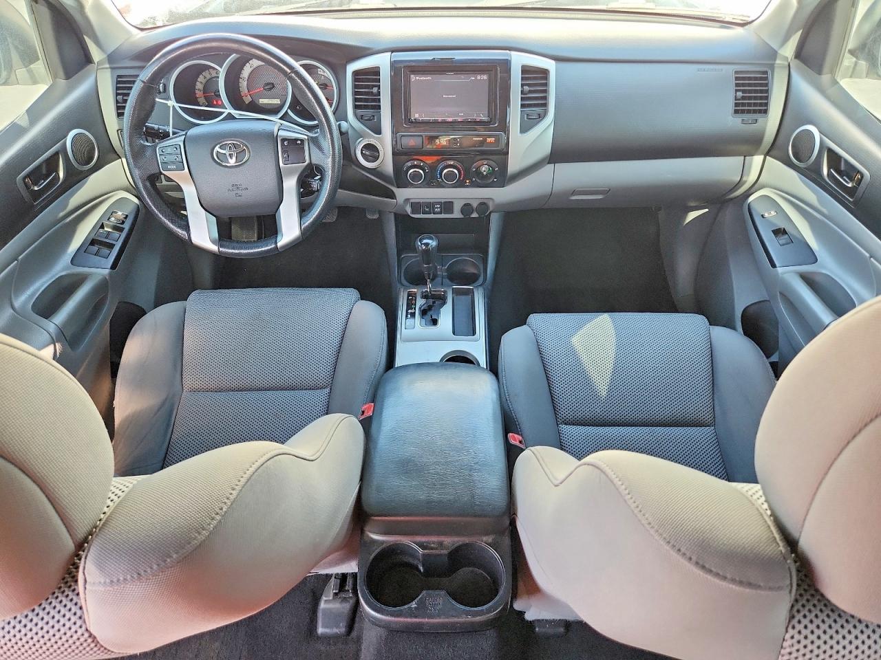 2012 Toyota Tacoma Double Cab White vin: 3TMLU4EN1CM083615