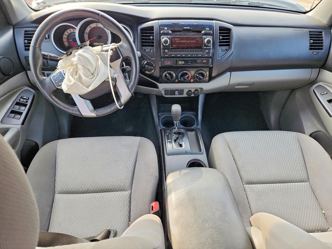 2012 Toyota Tacoma Double Cab Black vin: 3TMLU4EN1CM093593