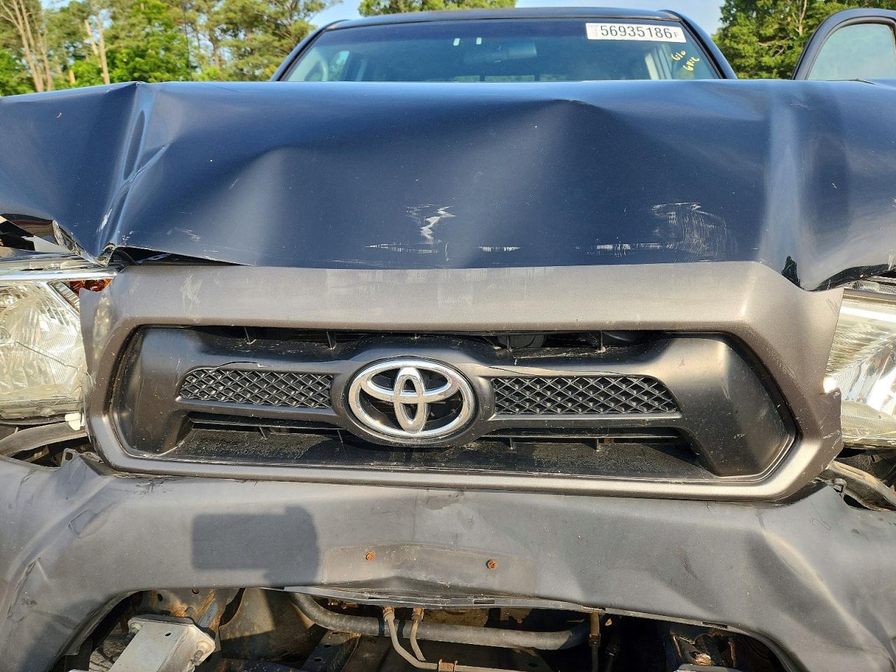 2012 Toyota Tacoma Double Cab Black vin: 3TMLU4EN1CM093593