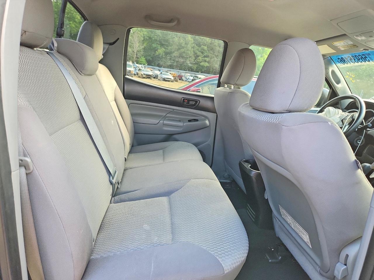 2012 Toyota Tacoma Double Cab Black vin: 3TMLU4EN1CM093593