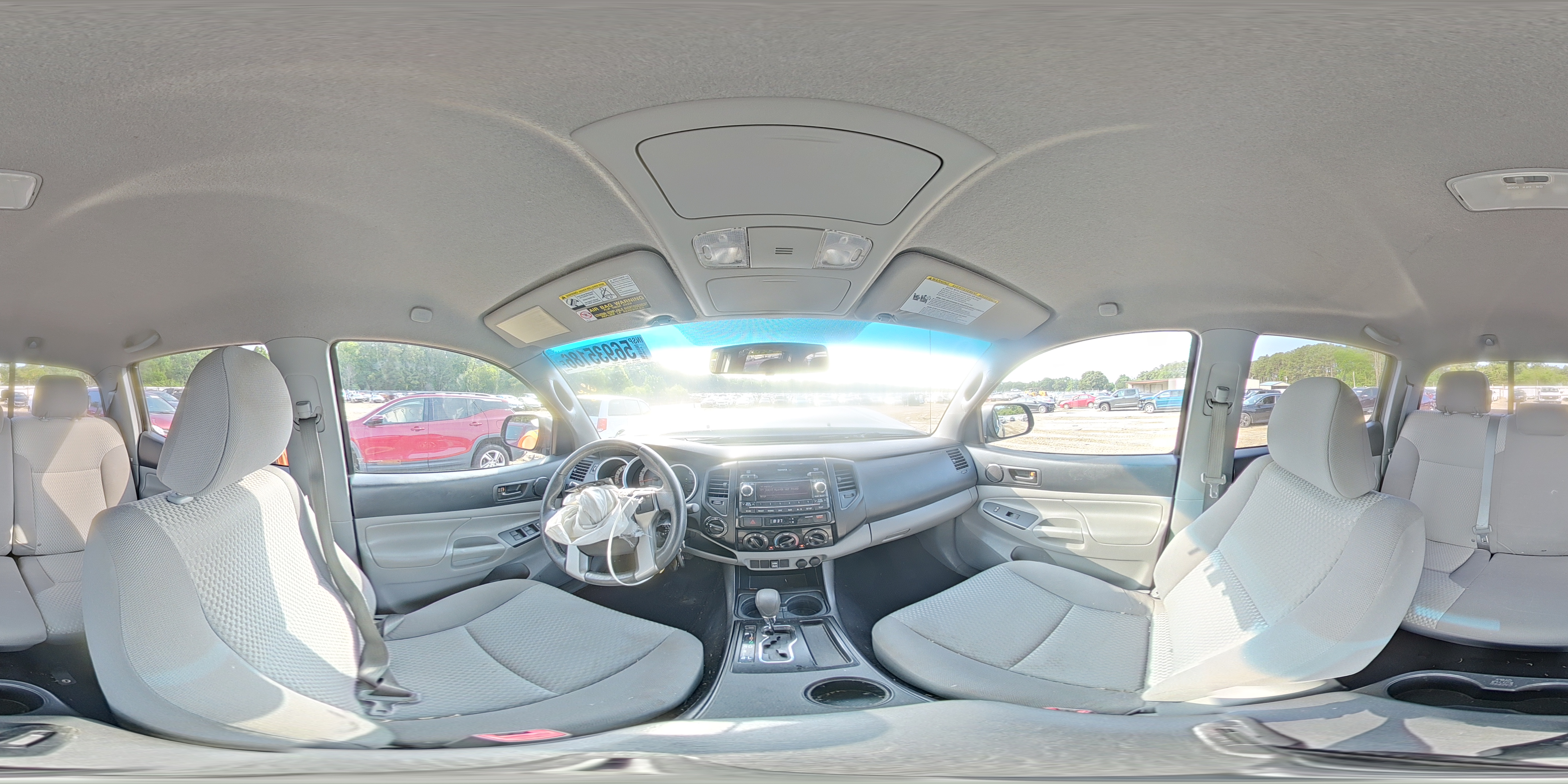 2012 Toyota Tacoma Double Cab Black vin: 3TMLU4EN1CM093593