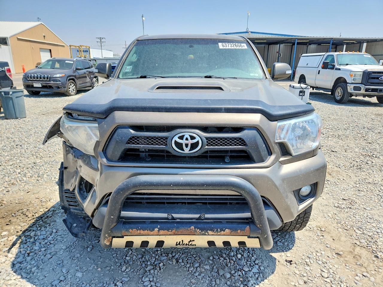 2013 Toyota Tacoma V6 Коричневый vin: 3TMLU4EN1DM123421