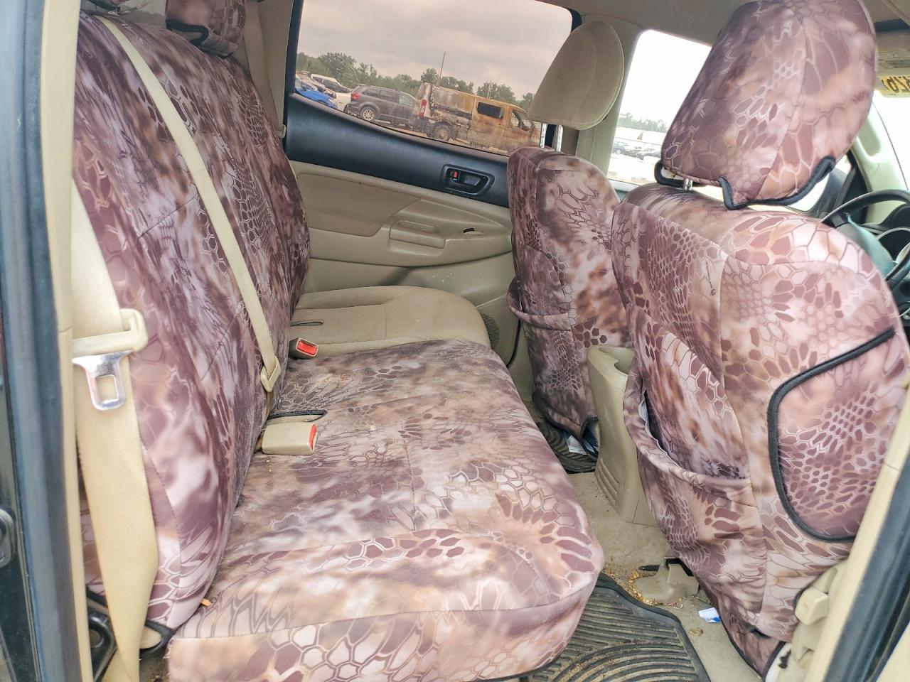 2010 Toyota Tacoma Double Cab Black vin: 3TMLU4EN2AM039149