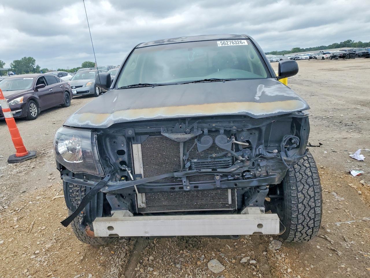 2010 Toyota Tacoma Double Cab Black vin: 3TMLU4EN2AM039149