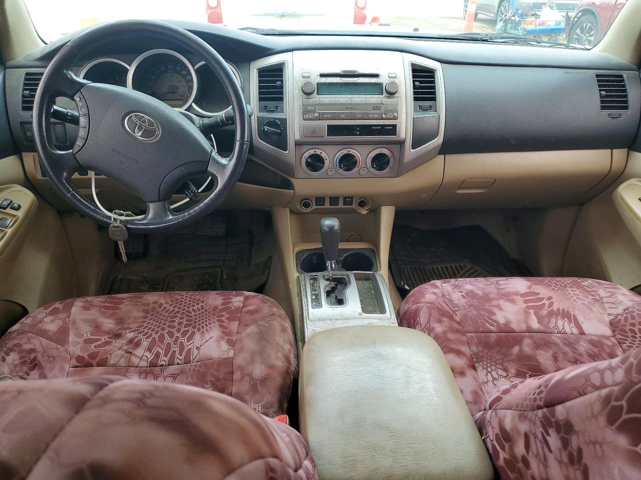 2010 Toyota Tacoma Double Cab Black vin: 3TMLU4EN2AM039149