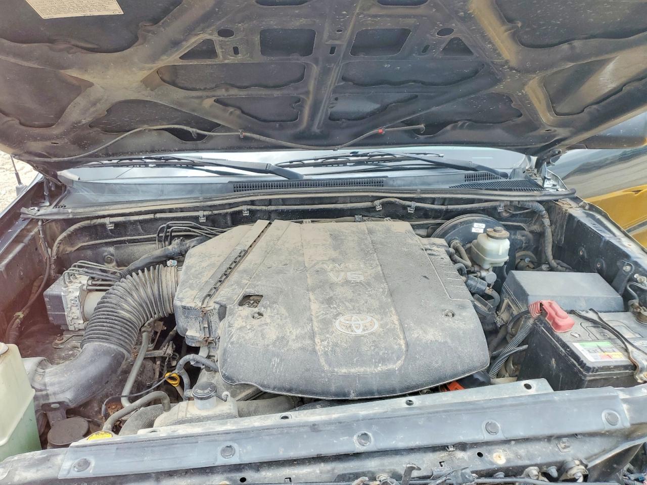 2010 Toyota Tacoma Double Cab Black vin: 3TMLU4EN2AM039149