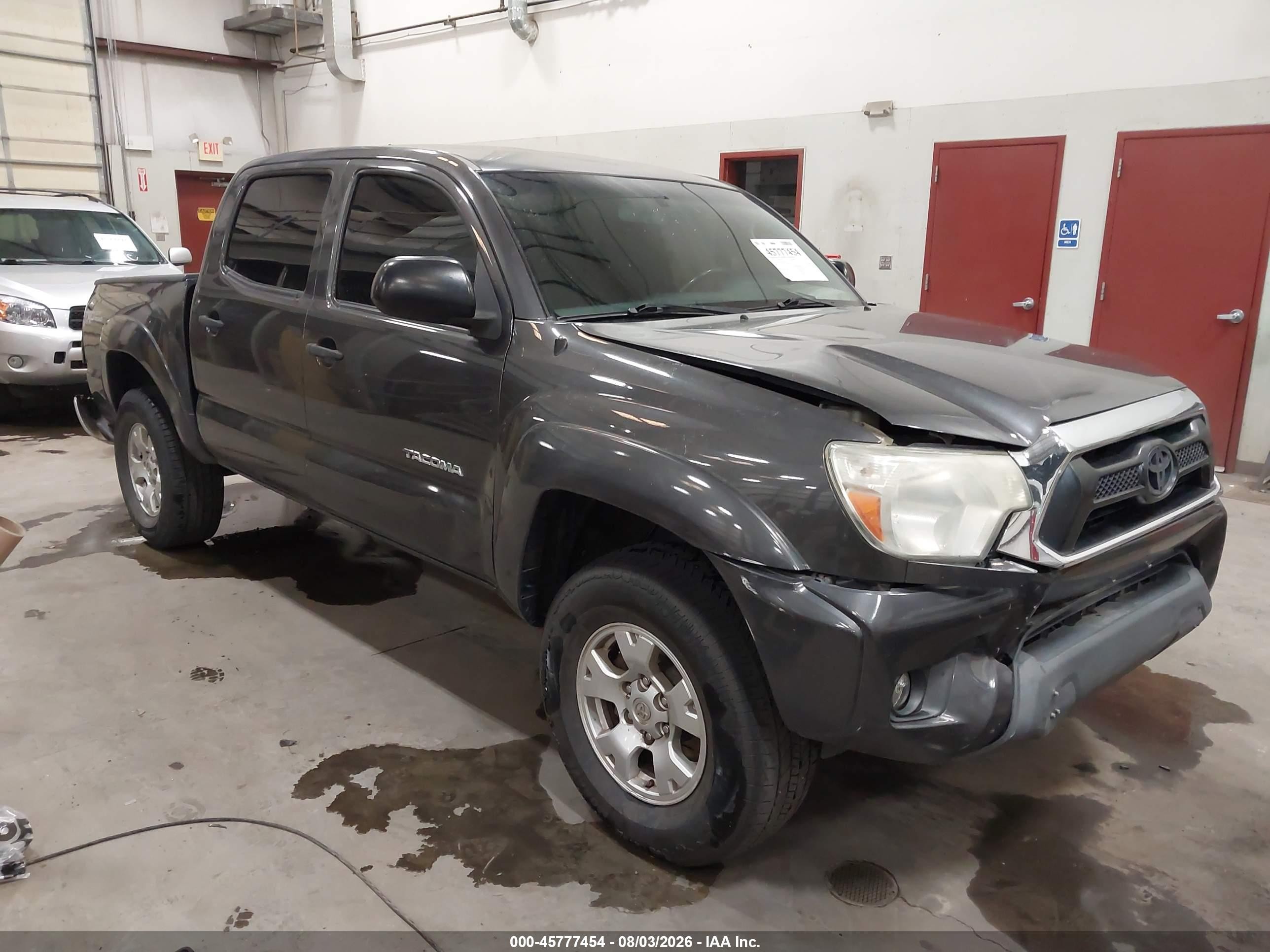 2012 Toyota Tacoma Base V6 Серый vin: 3TMLU4EN2CM085356