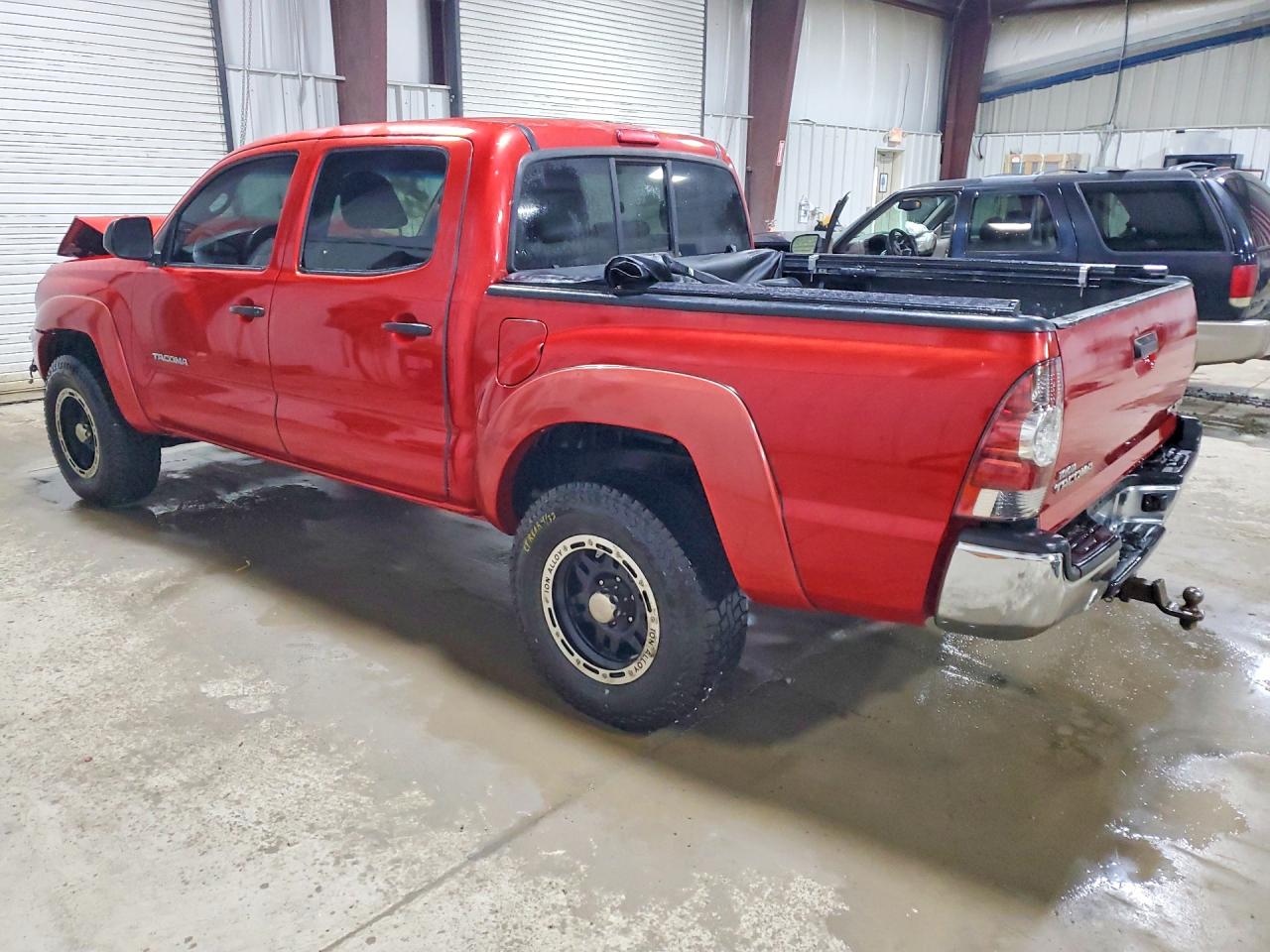 2012 Toyota Tacoma V6 Красный vin: 3TMLU4EN2CM093084