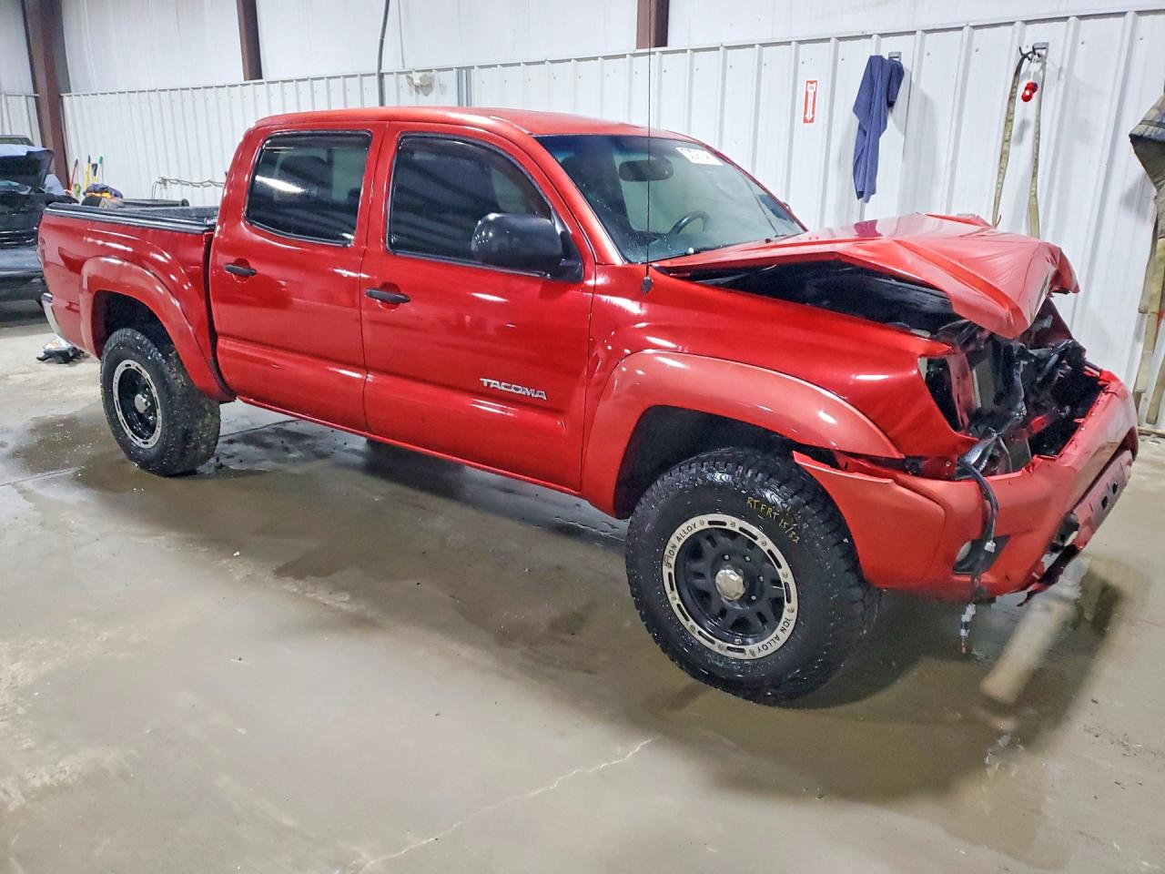 2012 Toyota Tacoma V6 Красный vin: 3TMLU4EN2CM093084