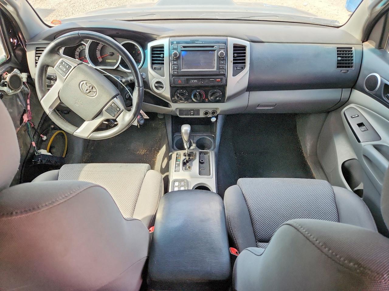 2013 Toyota Tacoma Double Cab Gray vin: 3TMLU4EN2DM105011