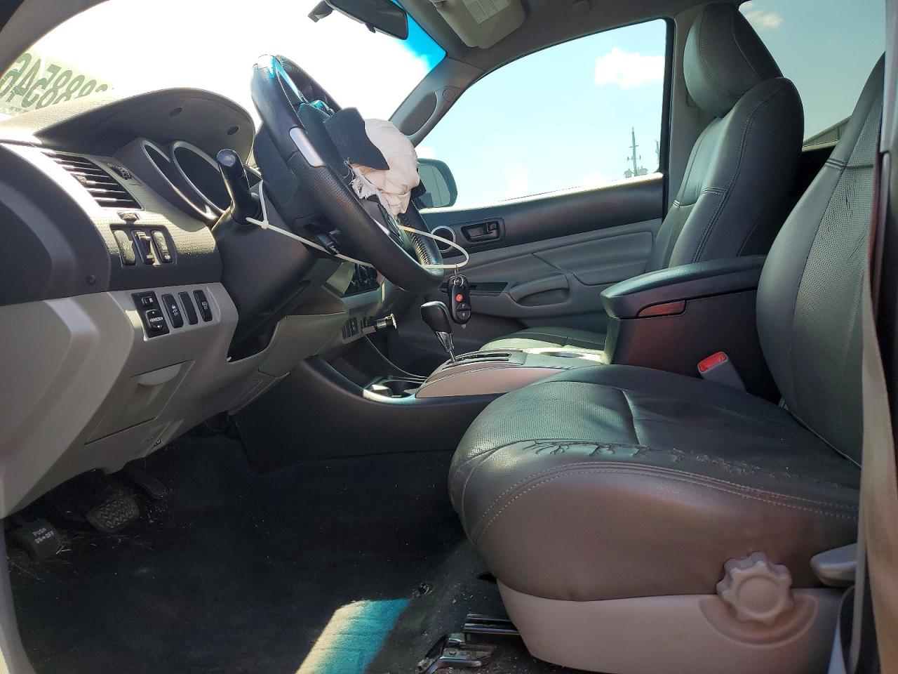 2014 Toyota Tacoma Double Cab Gray vin: 3TMLU4EN2EM163475