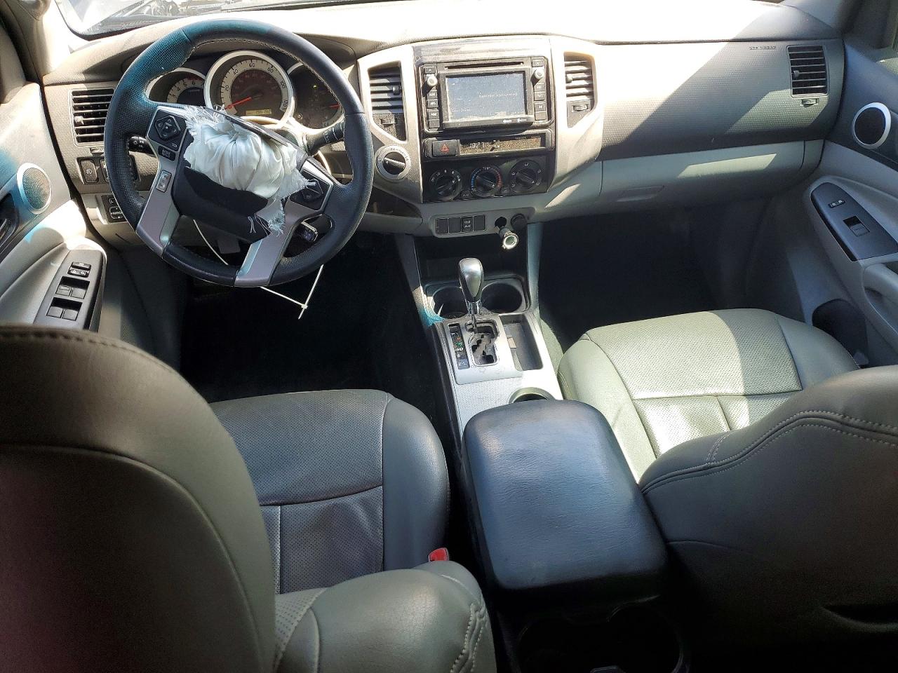 2014 Toyota Tacoma Double Cab Gray vin: 3TMLU4EN2EM163475