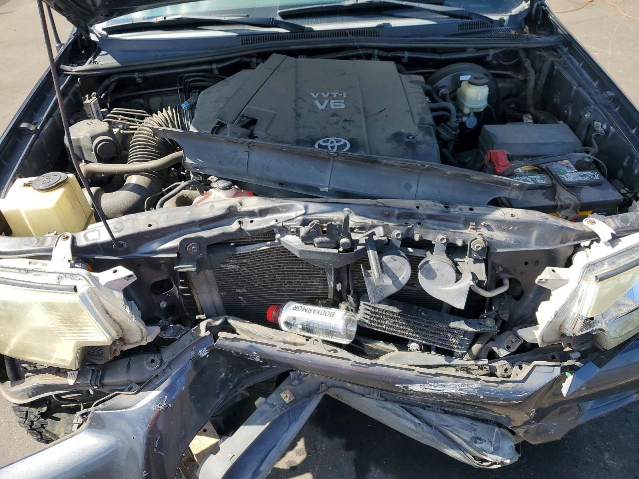 2014 Toyota Tacoma Double Cab Gray vin: 3TMLU4EN2EM163475