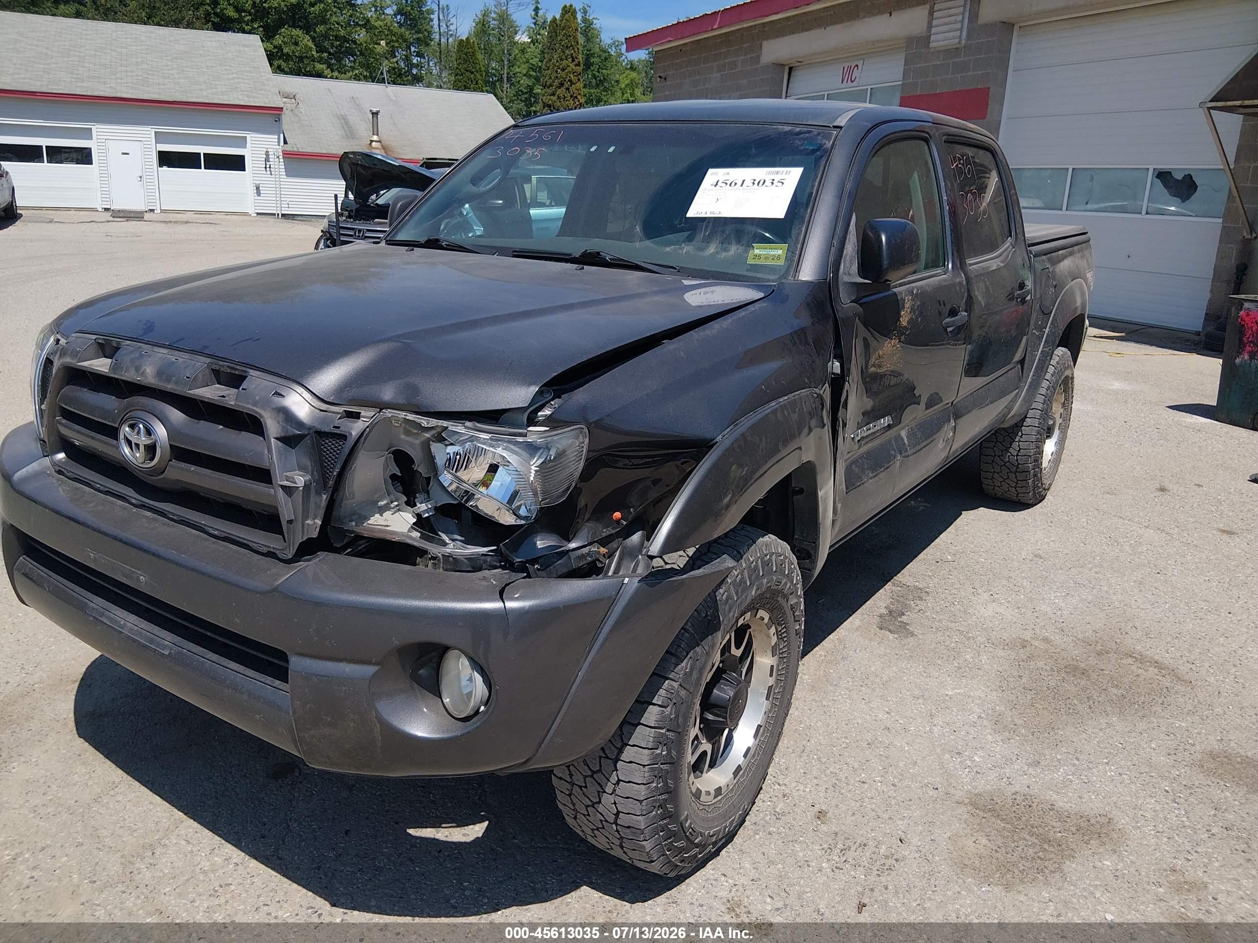 2010 Toyota Tacoma Base V6 Gray vin: 3TMLU4EN3AM053366