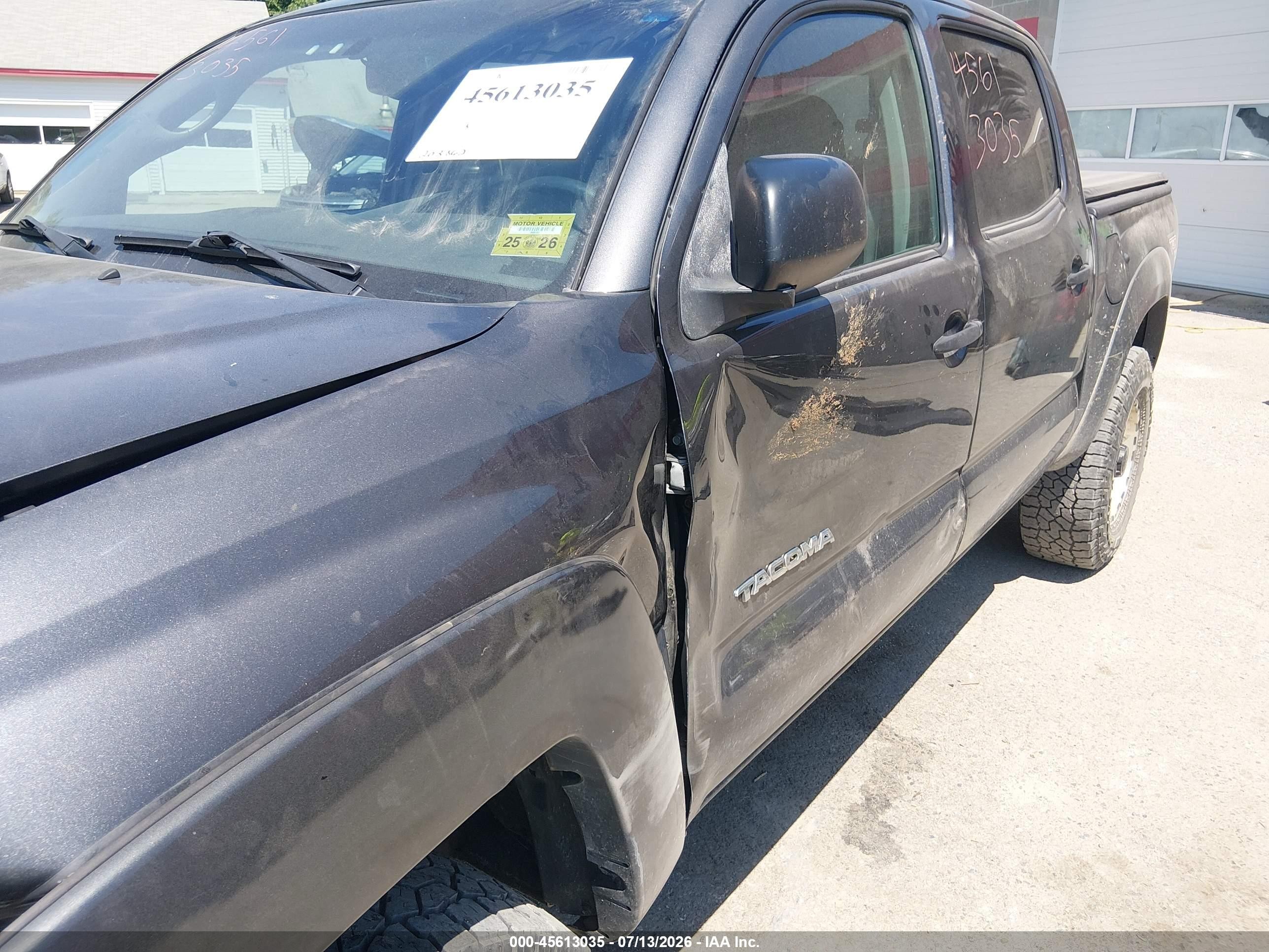 2010 Toyota Tacoma Base V6 Gray vin: 3TMLU4EN3AM053366