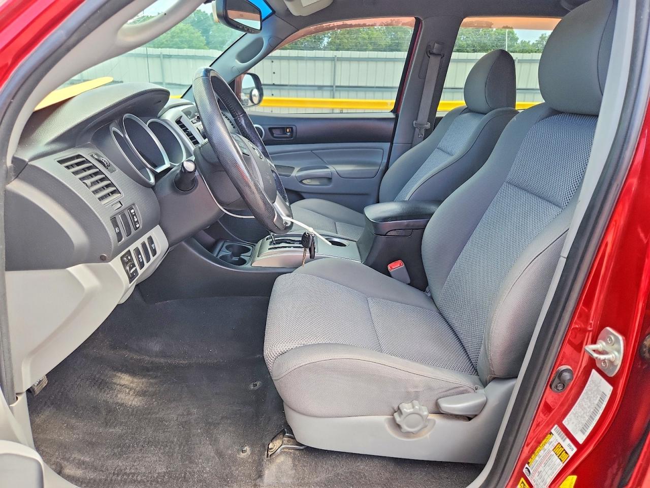 2012 Toyota Tacoma Double Cab Red vin: 3TMLU4EN3CM084135