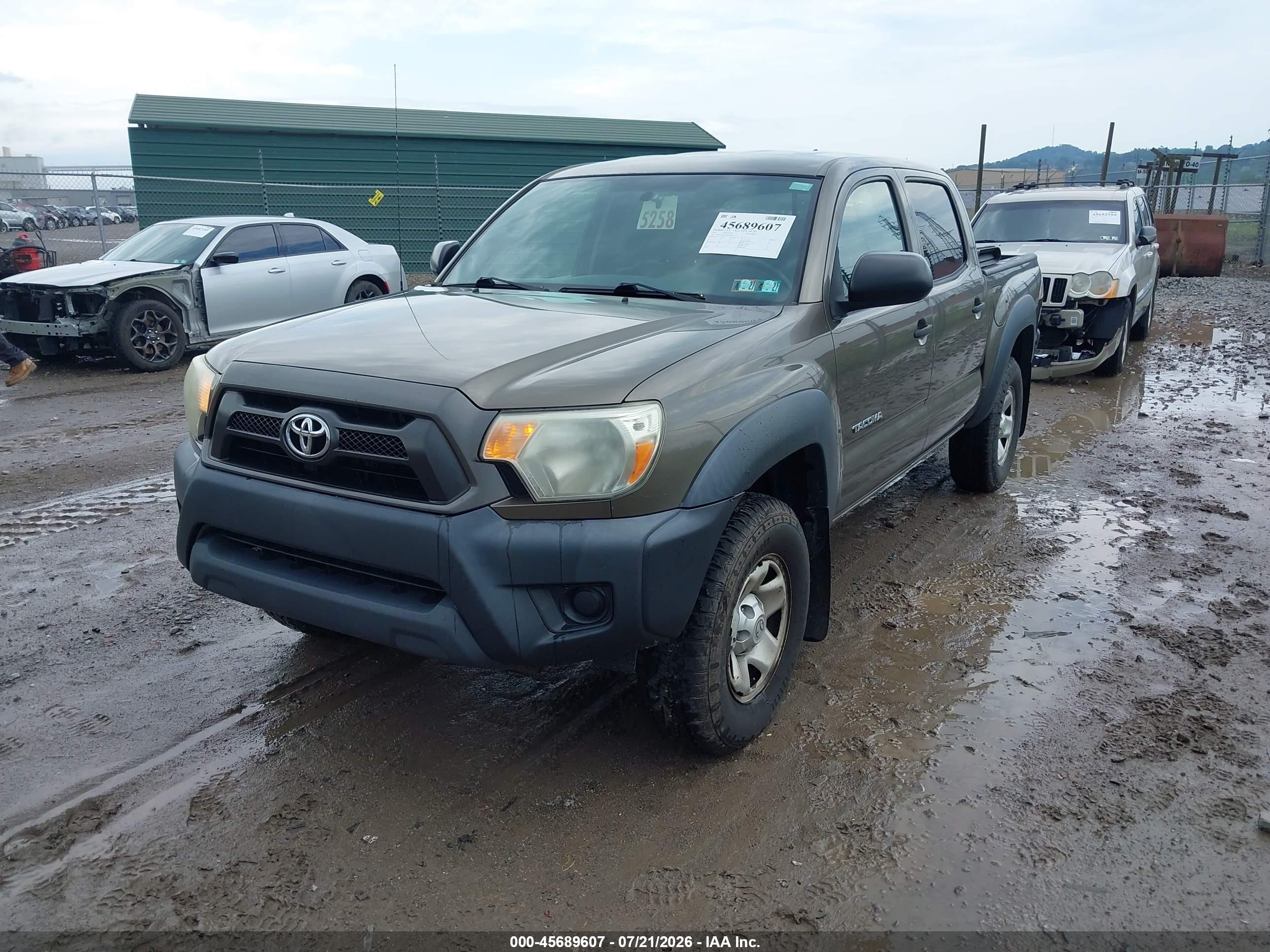 2012 Toyota Tacoma Base V6 Brown vin: 3TMLU4EN3CM091568