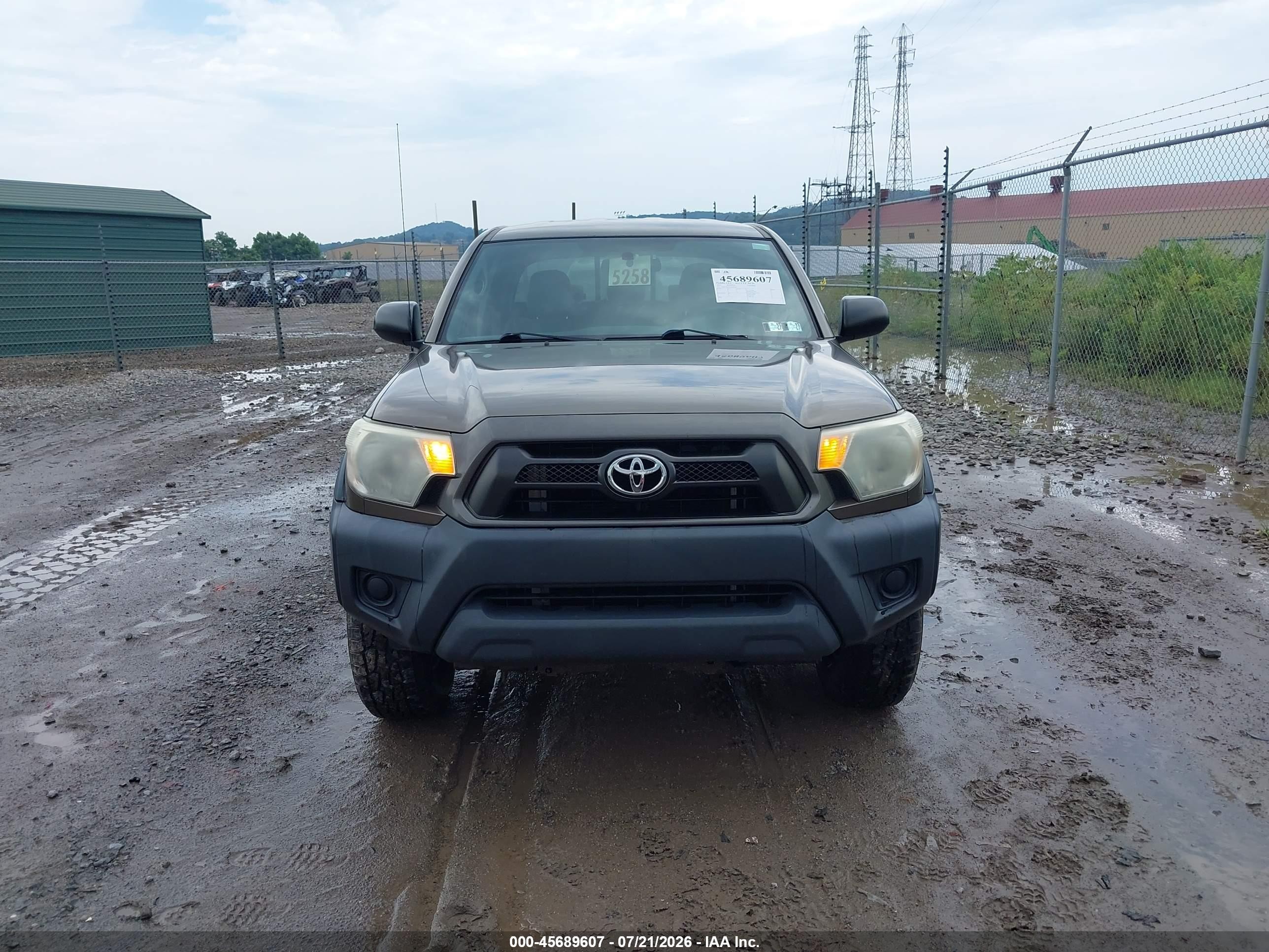 2012 Toyota Tacoma Base V6 Brown vin: 3TMLU4EN3CM091568