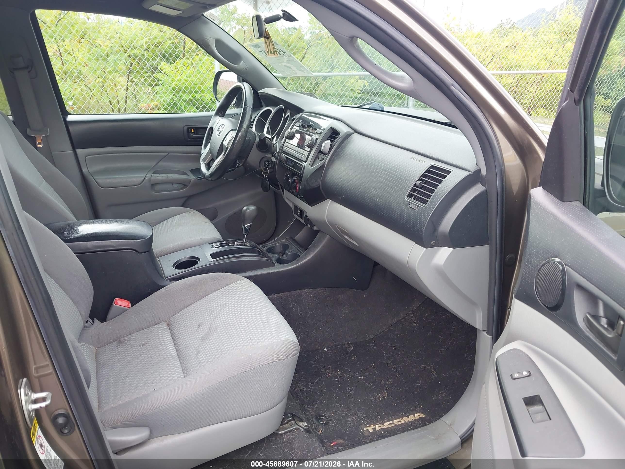 2012 Toyota Tacoma Base V6 Brown vin: 3TMLU4EN3CM091568
