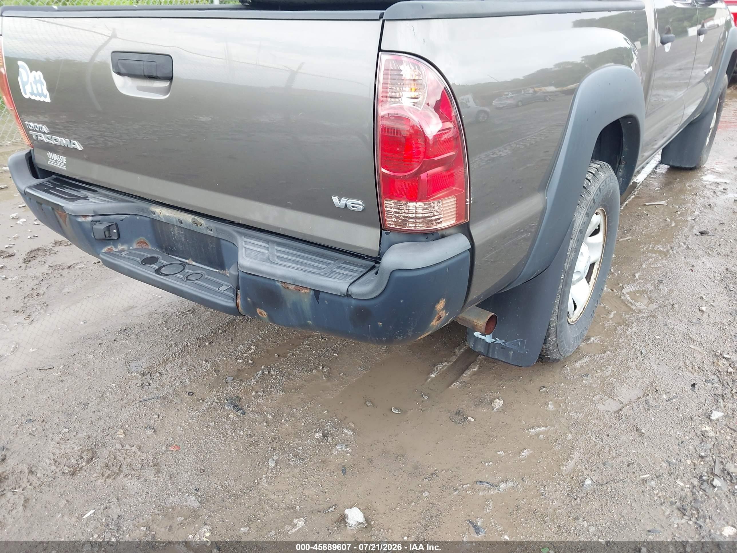 2012 Toyota Tacoma Base V6 Brown vin: 3TMLU4EN3CM091568